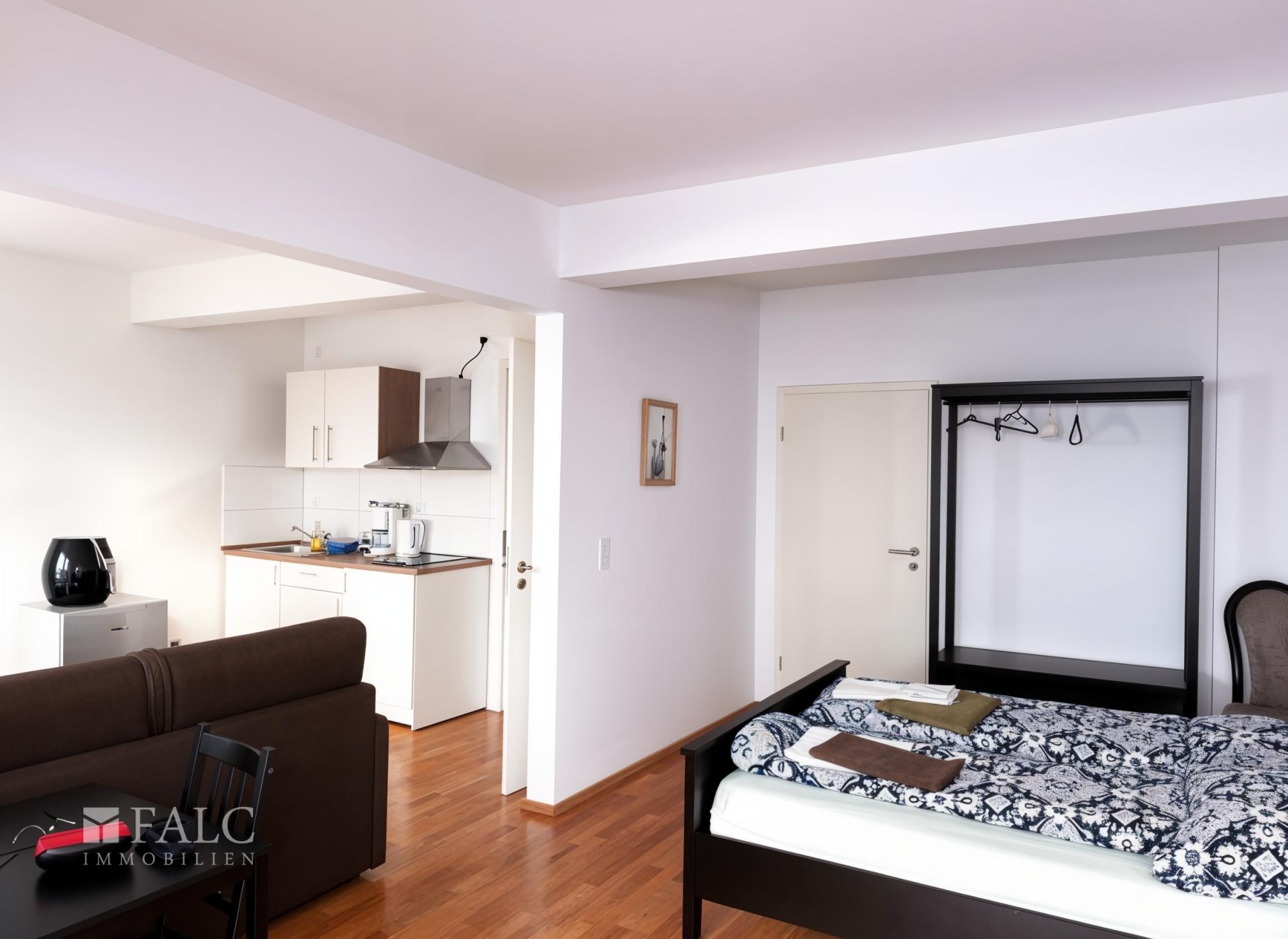 Wohnraum Apartment 1-unten links 35m² 