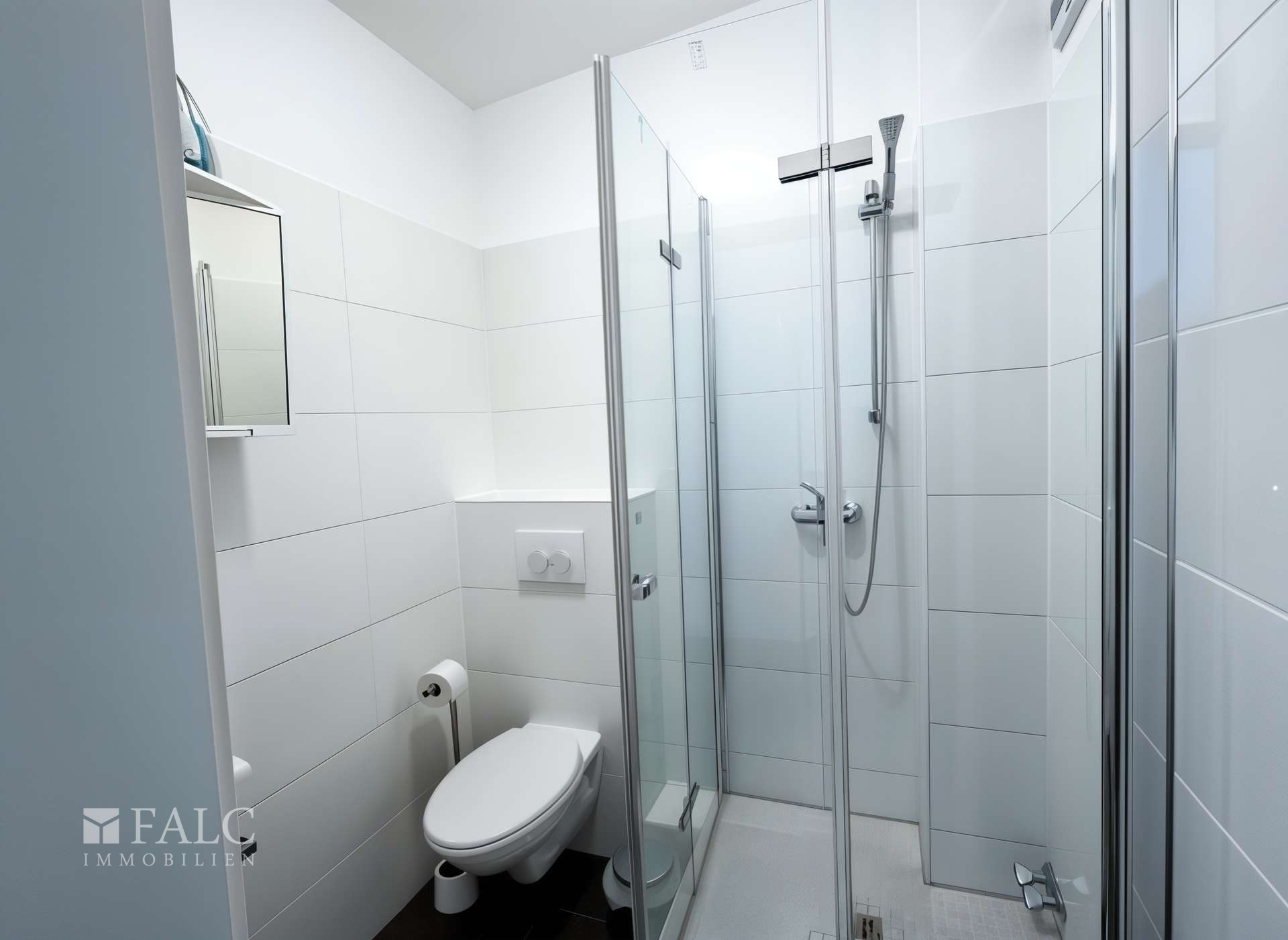 Badezimmer Apartment 5 oben - (KI generiert)