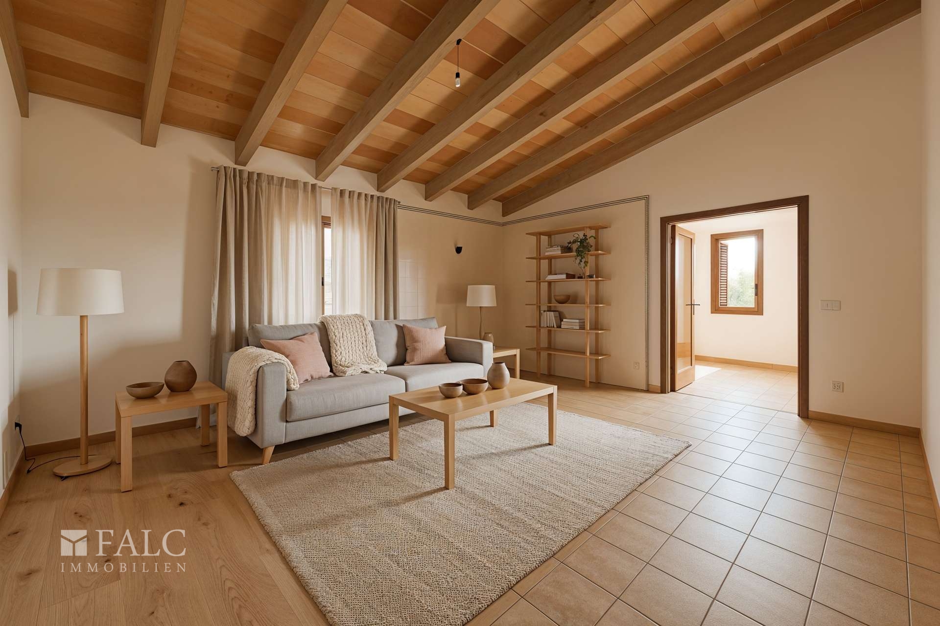 Wohn / Schlafen Beispiel KI