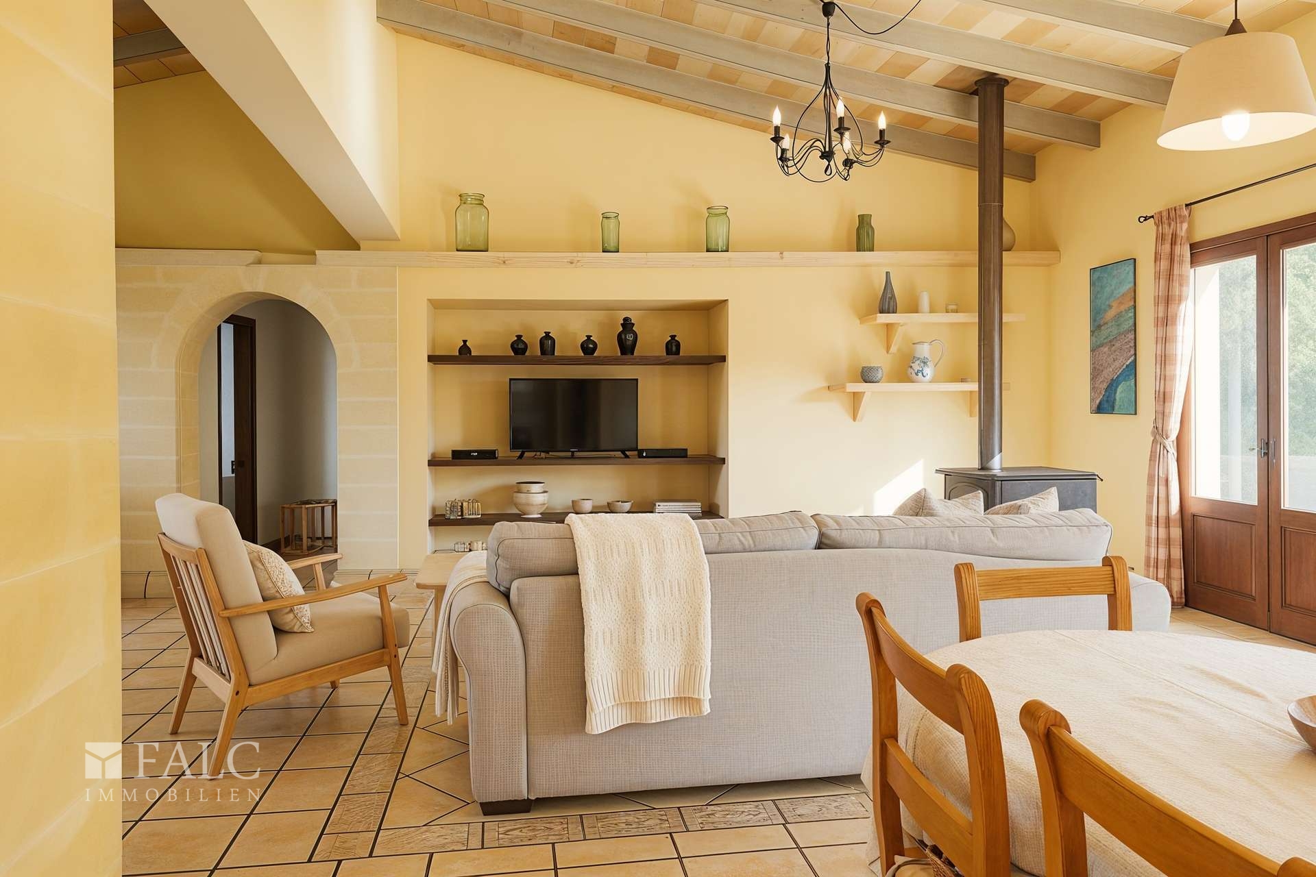 Kaminecke Beispiel KI