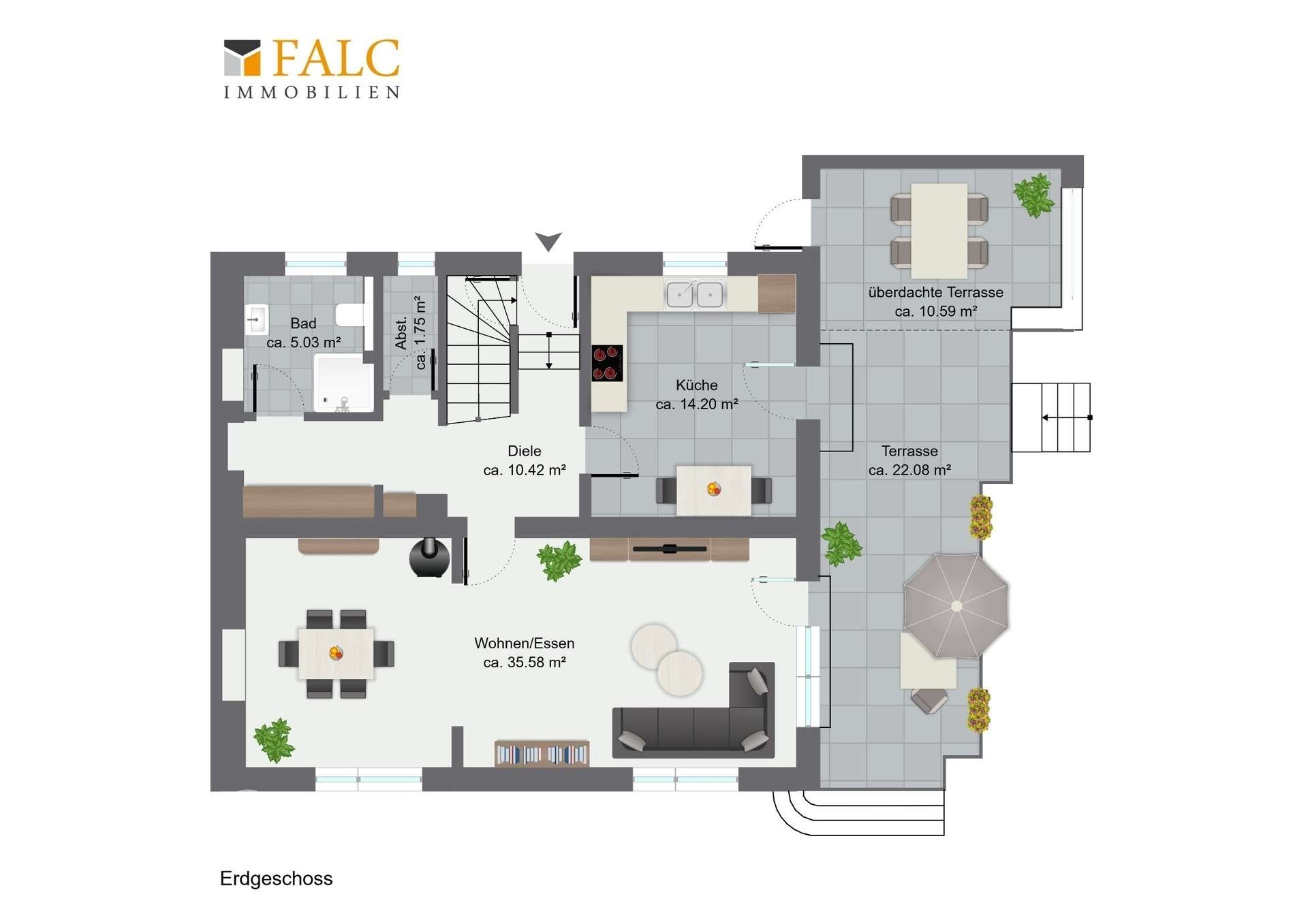 Grundriss Erdgeschoss