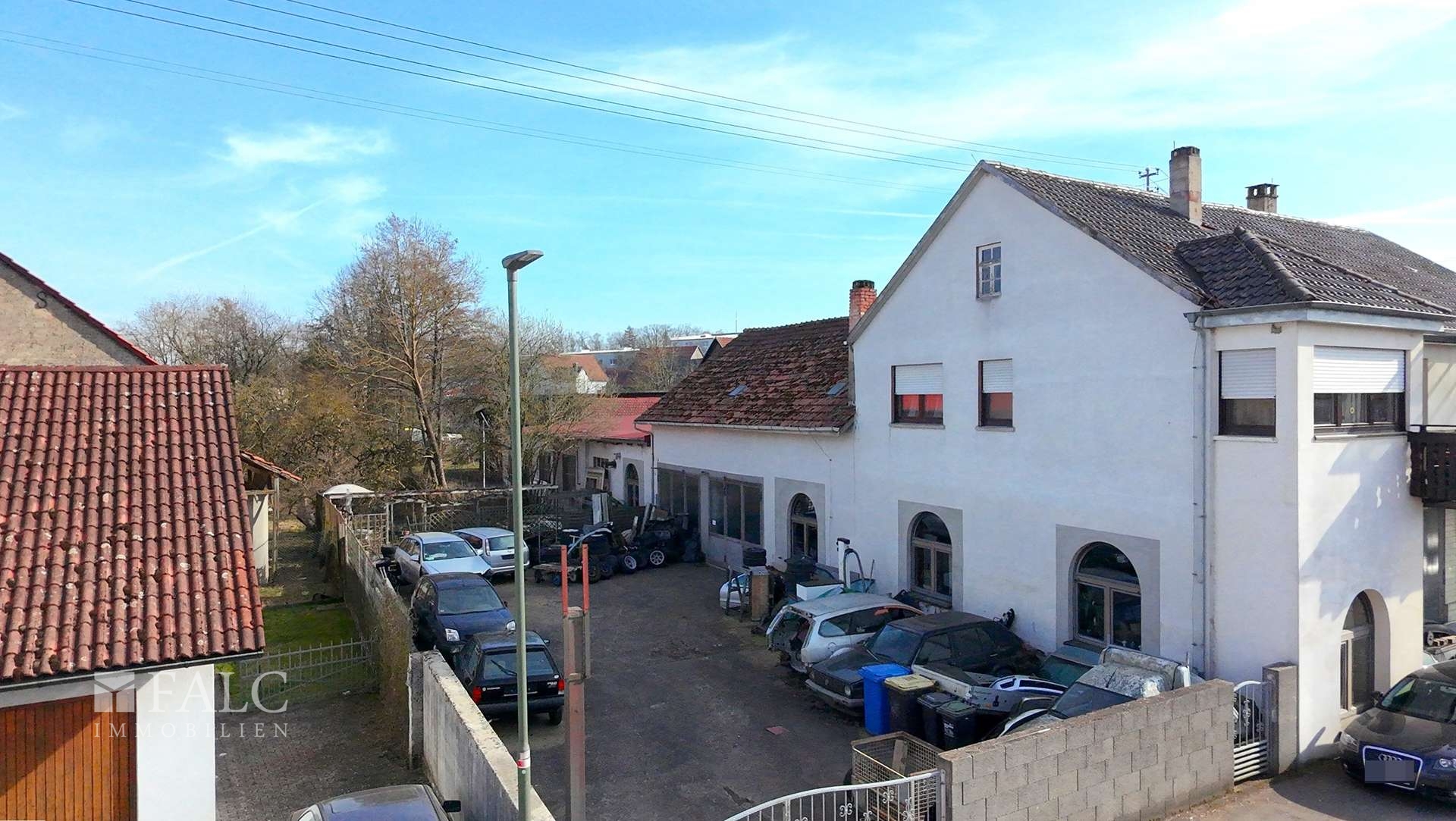 Viel Platz im Außenbereich