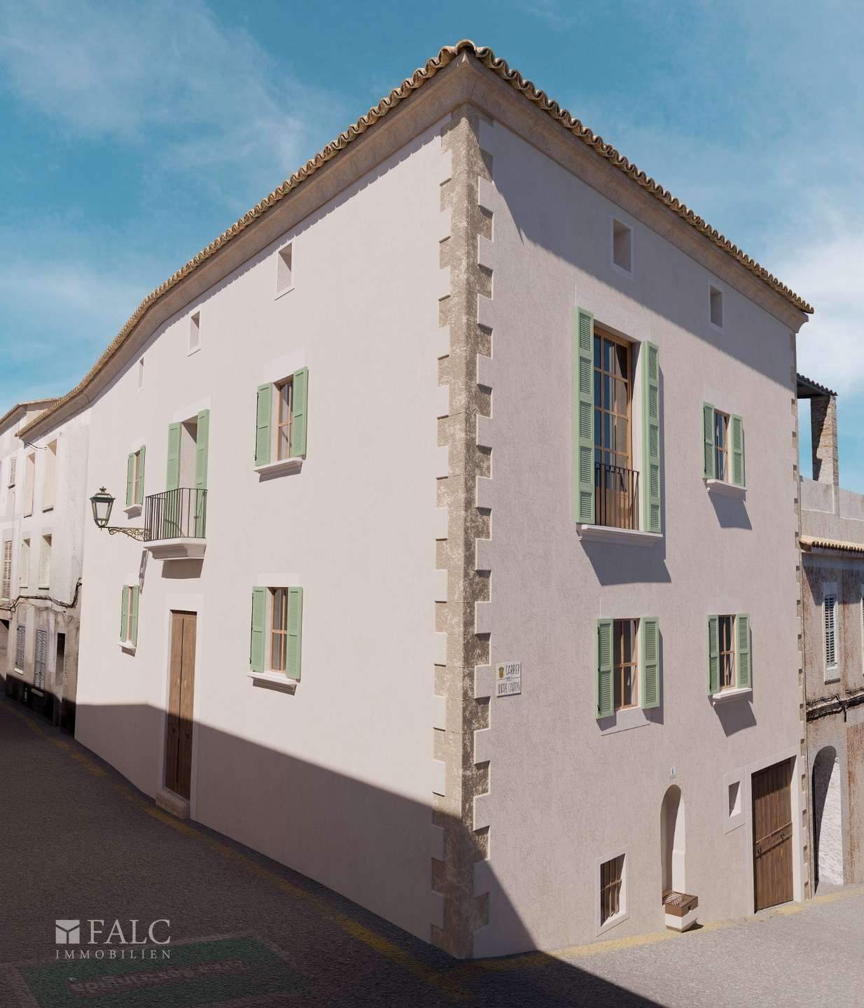 Ansicht Haus Rendering