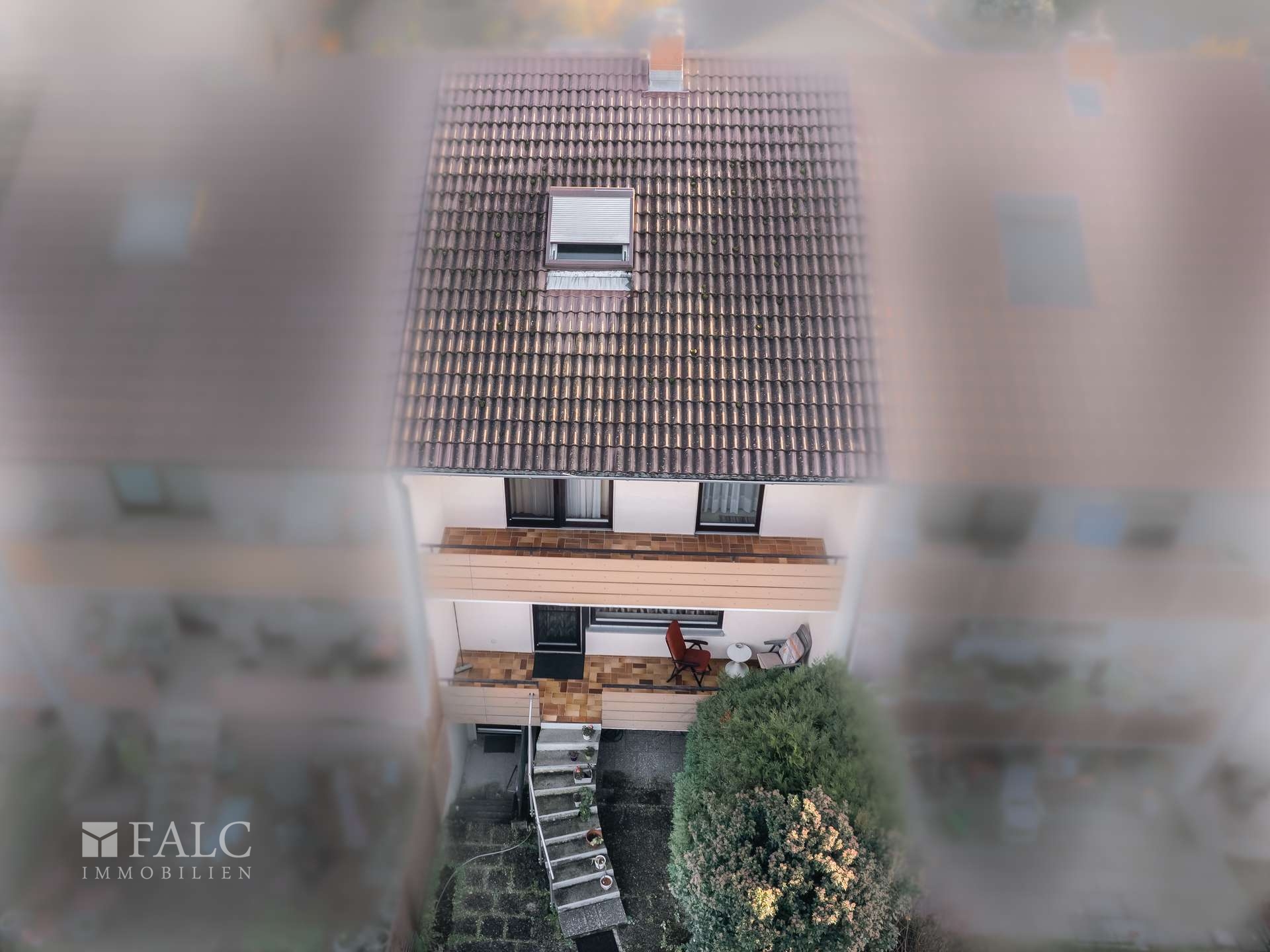 Drohnenansicht hinten