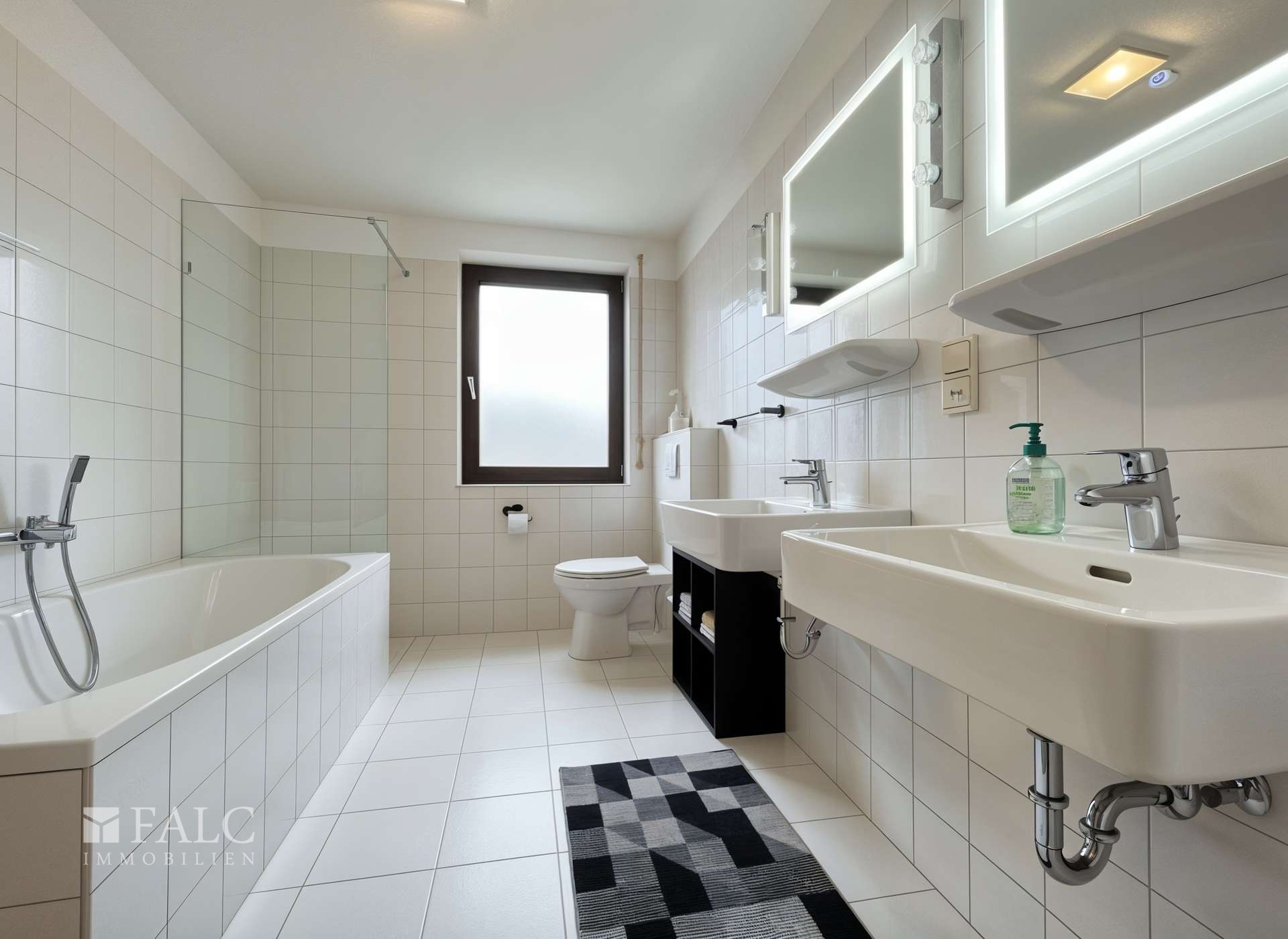 Badezimmer visualisiert