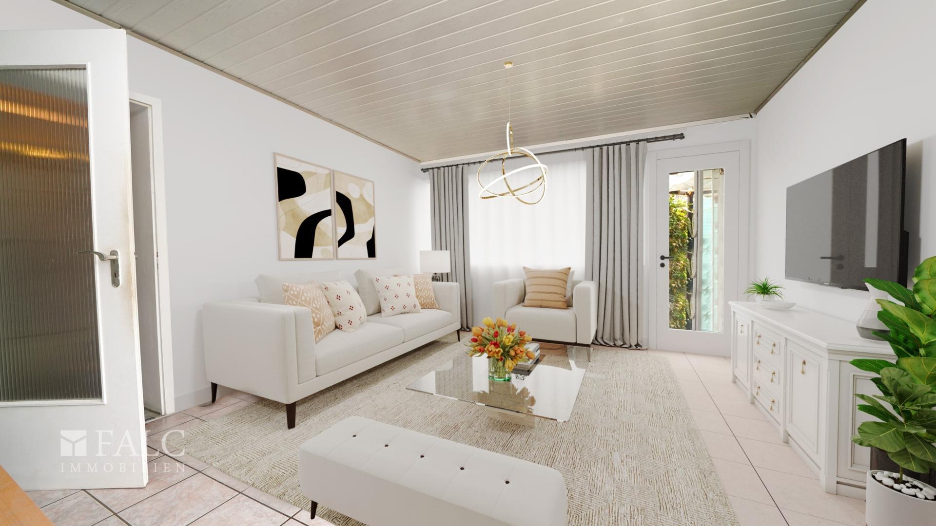 Gemütliches Beisammensein im Erdgeschoss