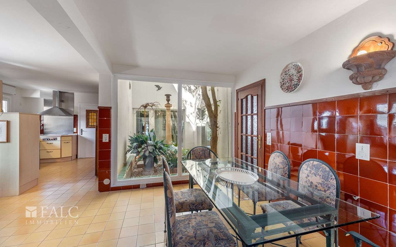 Küche mit Esszimmer