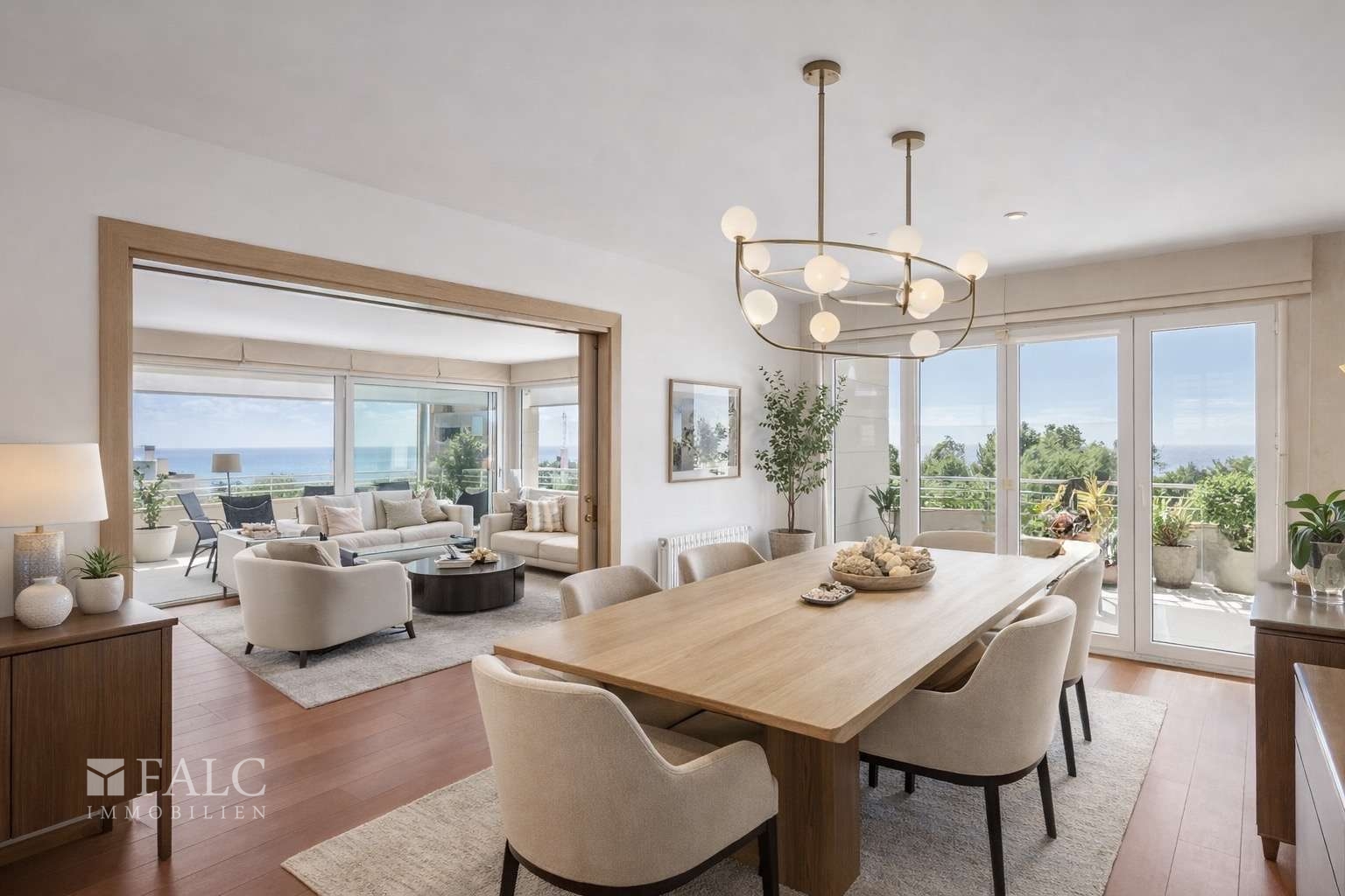 Esszimmer virtual staging 