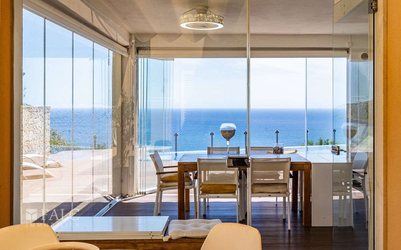 verglaste Winterterrasse