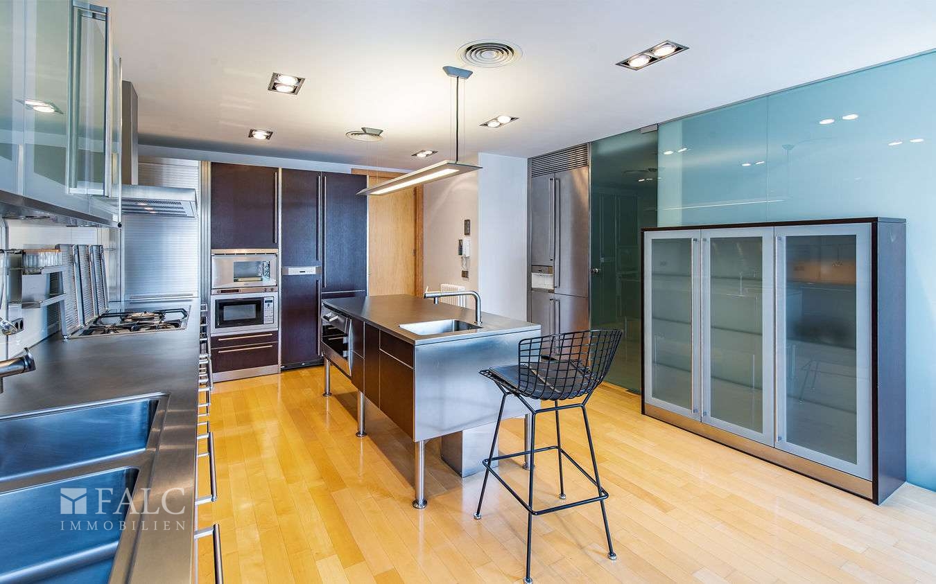 Bulthaup-Küche mit Kochinsel