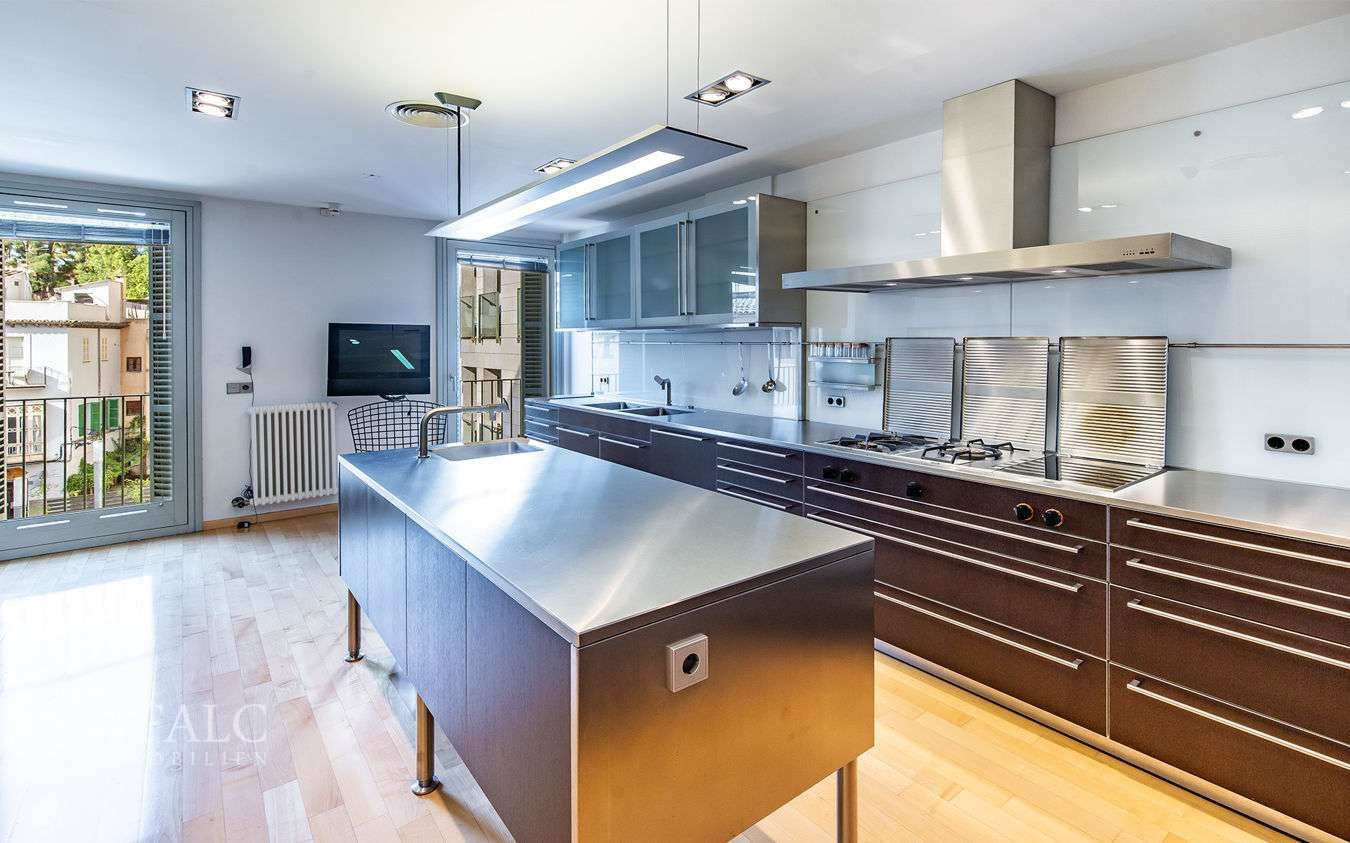 Bulthaup-Küche mit Kochinsel