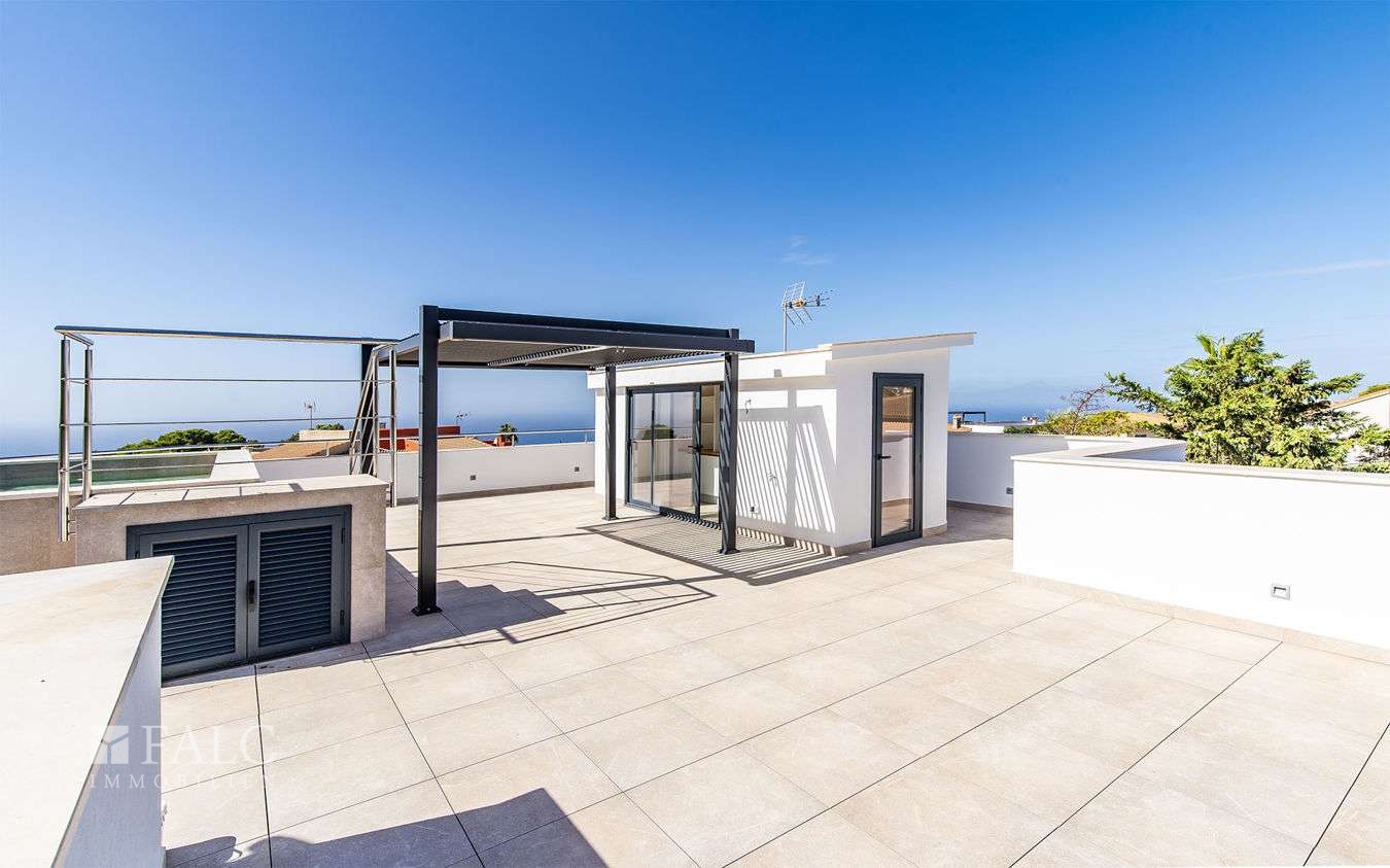 Dachterrasse mit Whirlpool