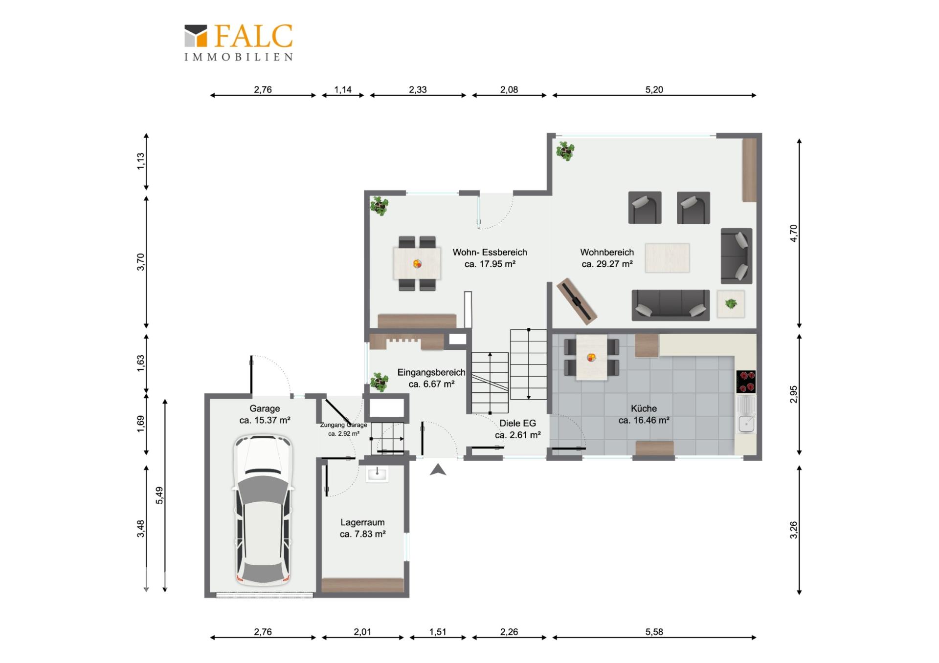 Grundriss Erdgeschoss