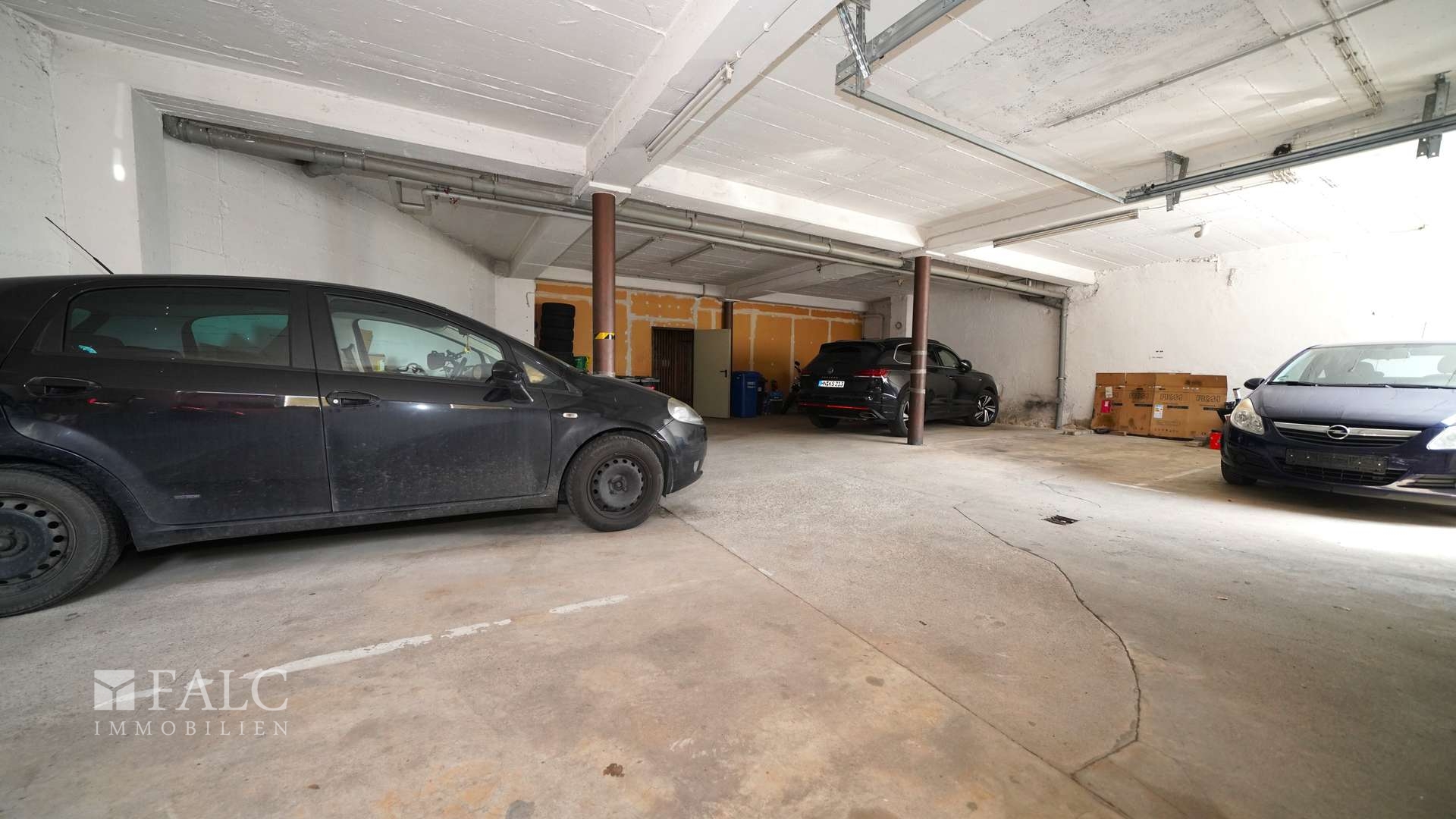 Vor Wind und Wetter geschützt