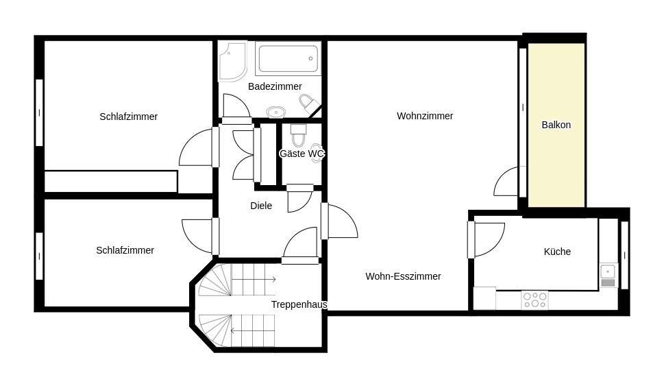 ETW 4 - zweites OG rechts