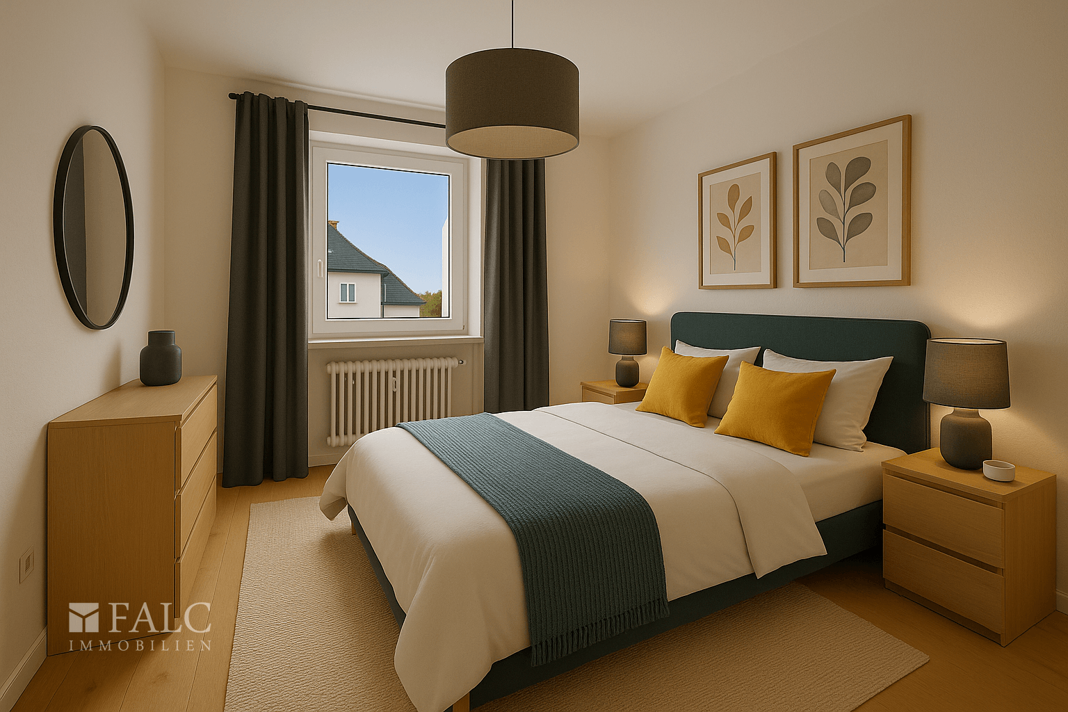 Einrichtungsbeispiel Schlafen