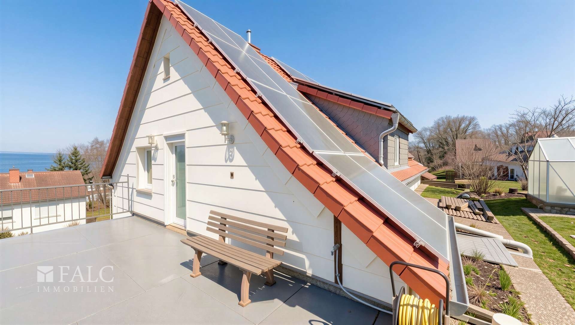 Dachterrasse - Photovoltaik