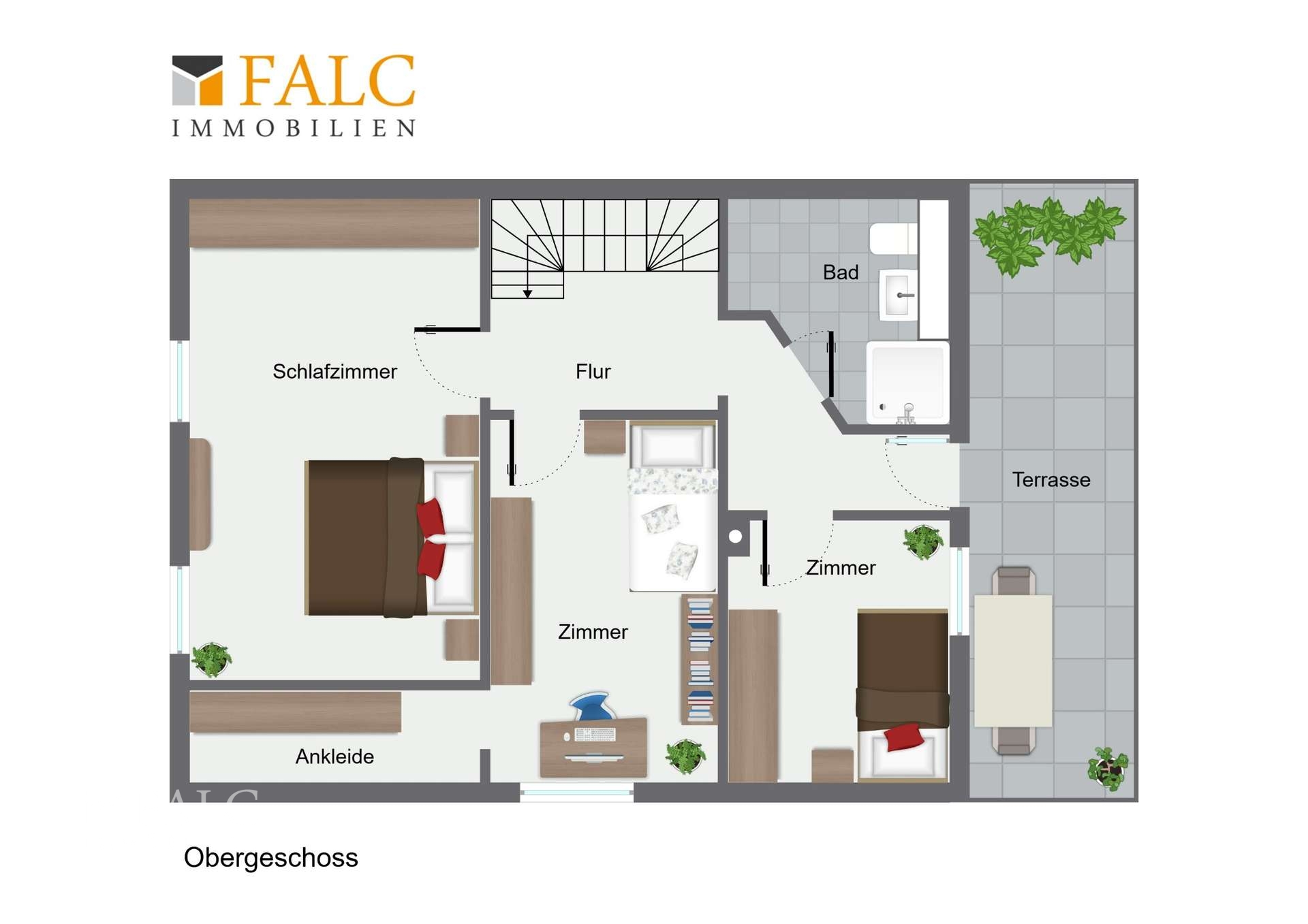 Grundriss Obergeschoss)