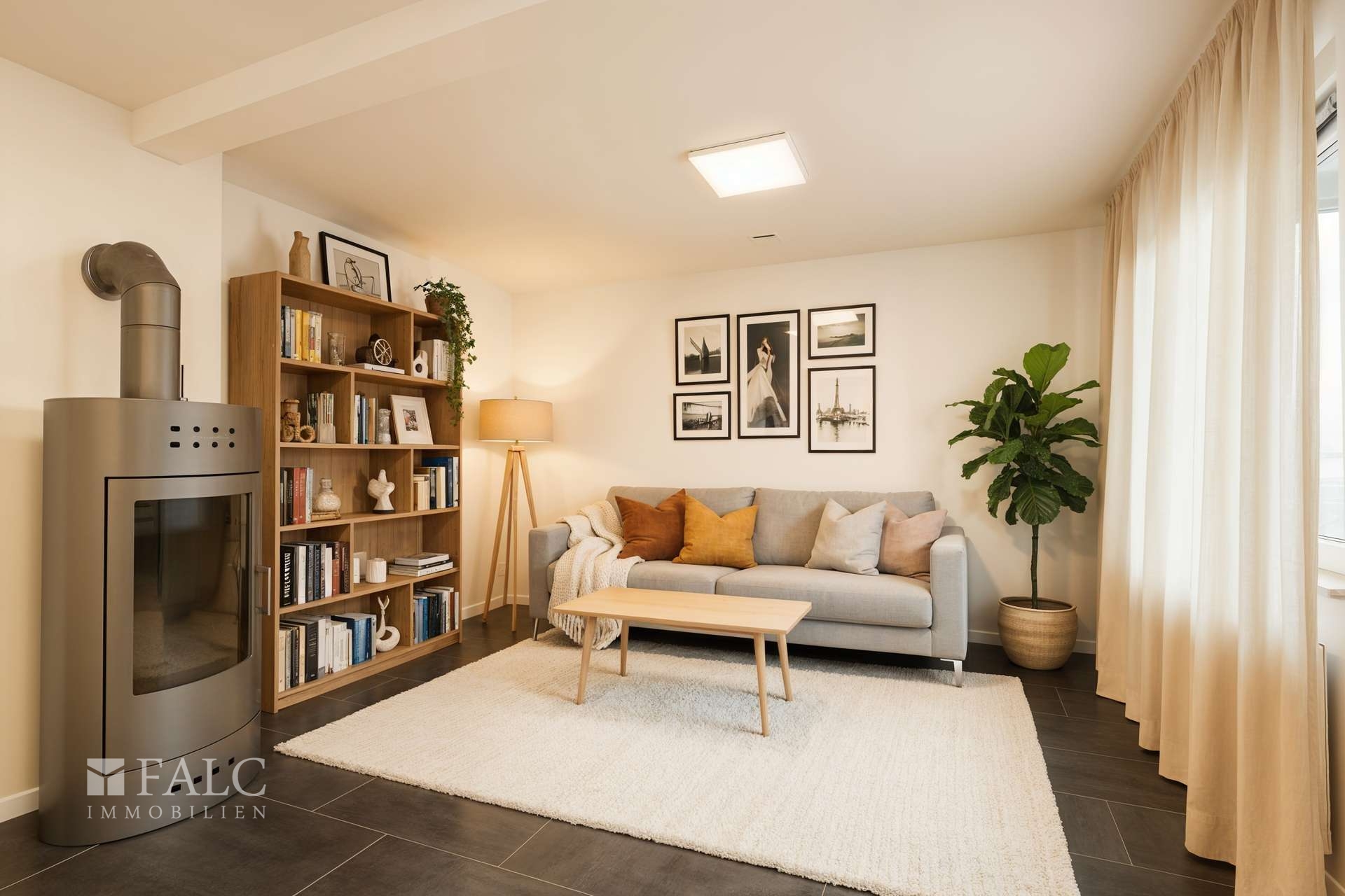 Wohnzimmer - (KI generiert)