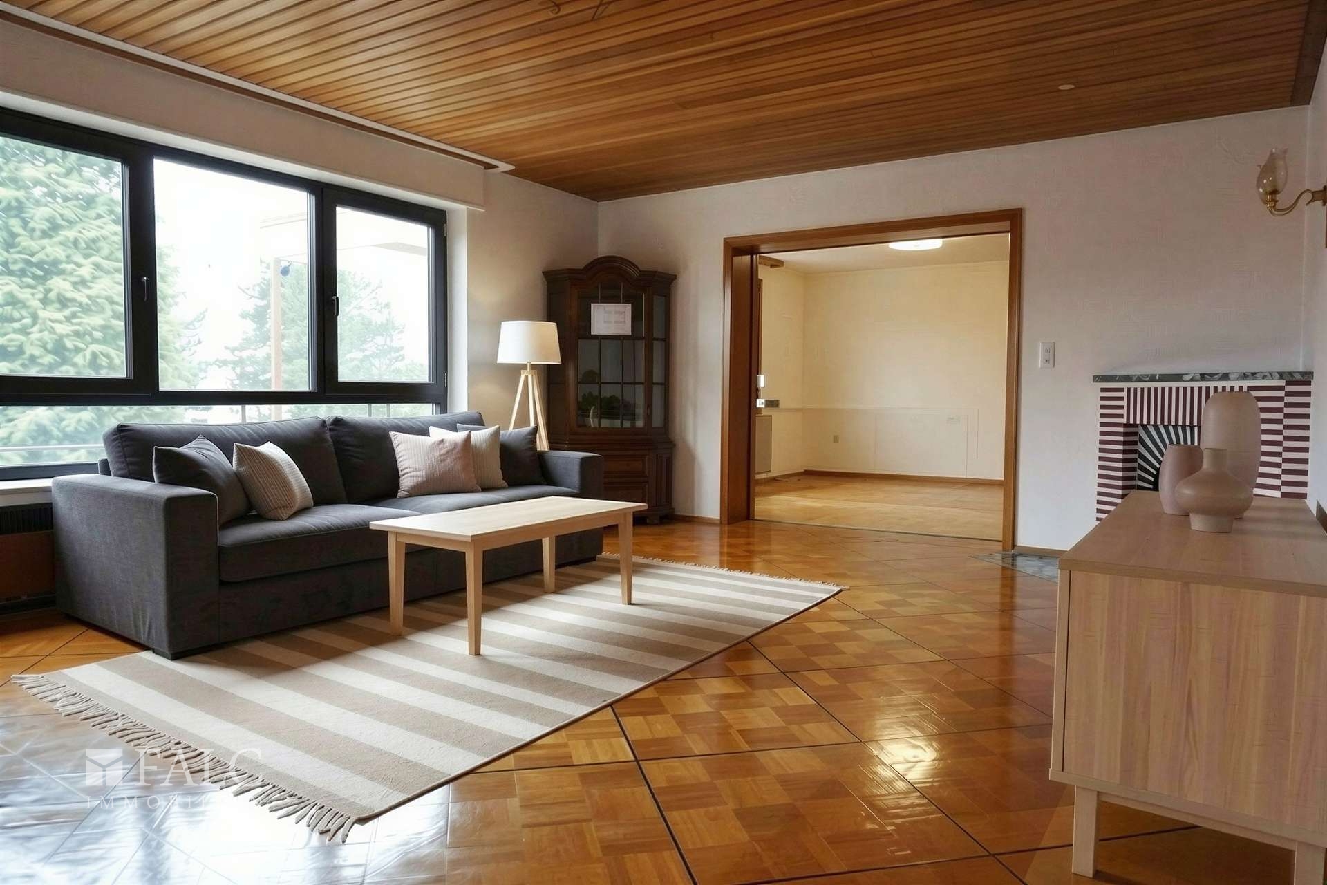 Wohnzimmer - (KI generiert)