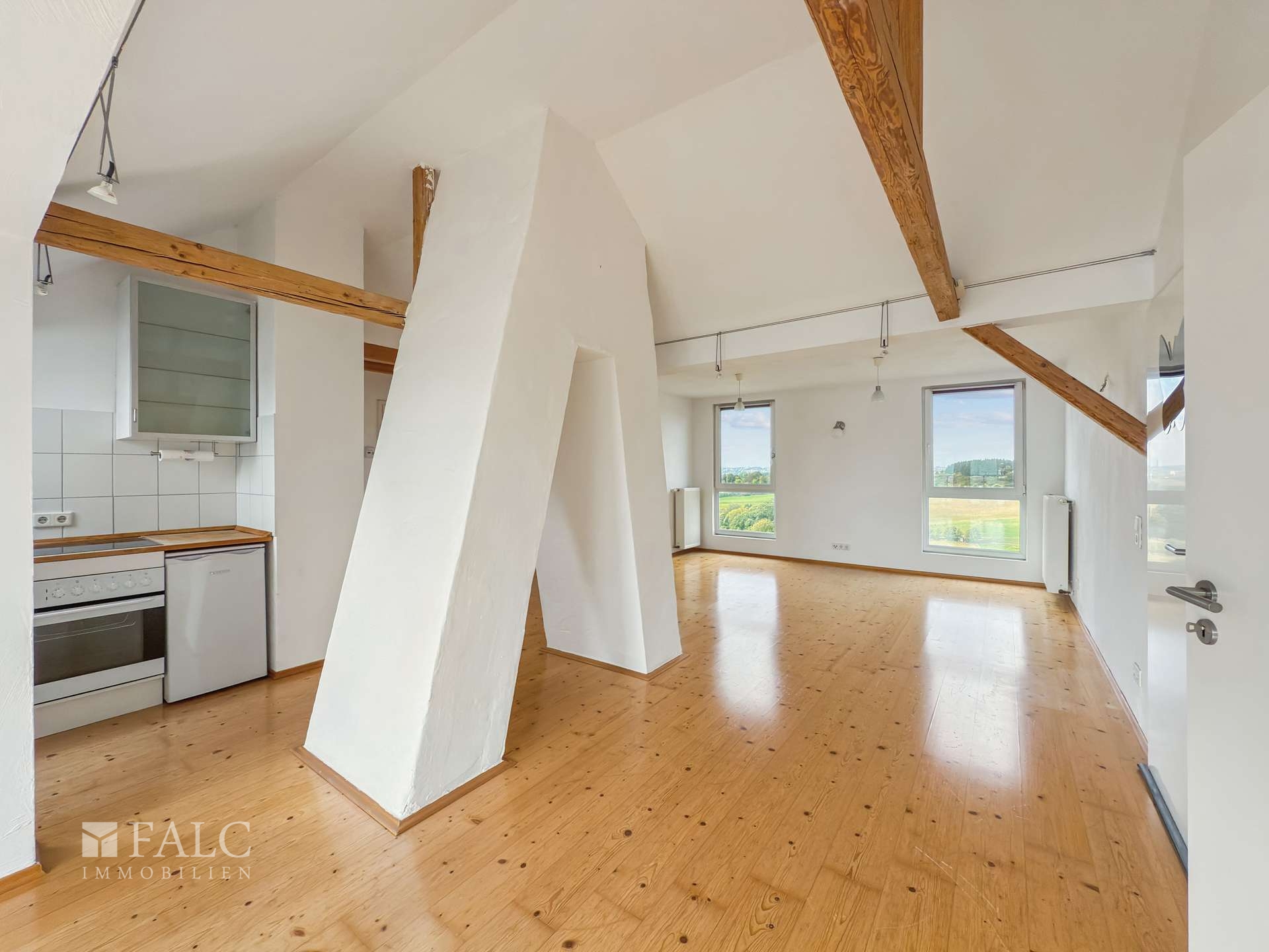 Blick in den Wohnbereich