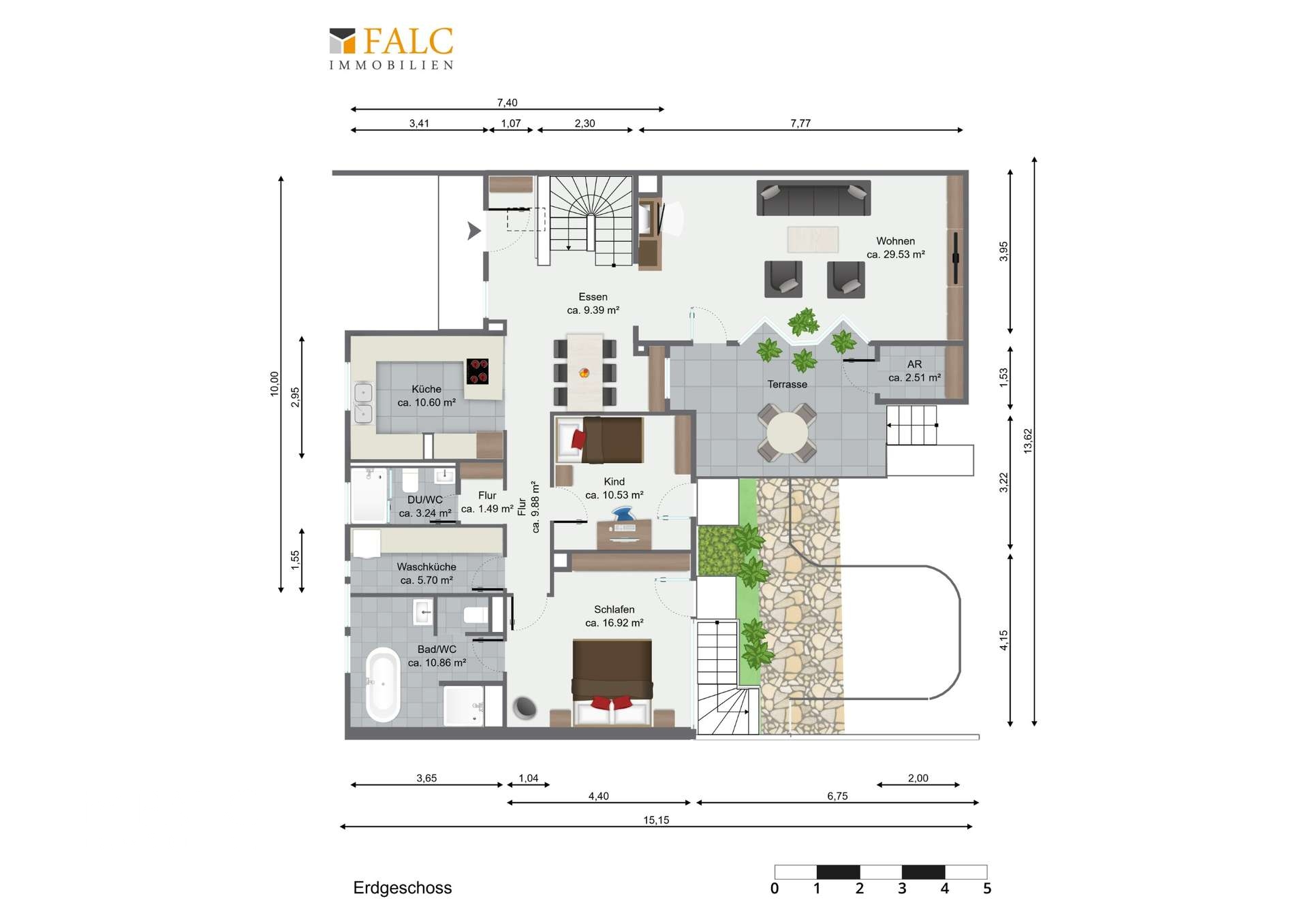 Grundriss Erdgeschoss
