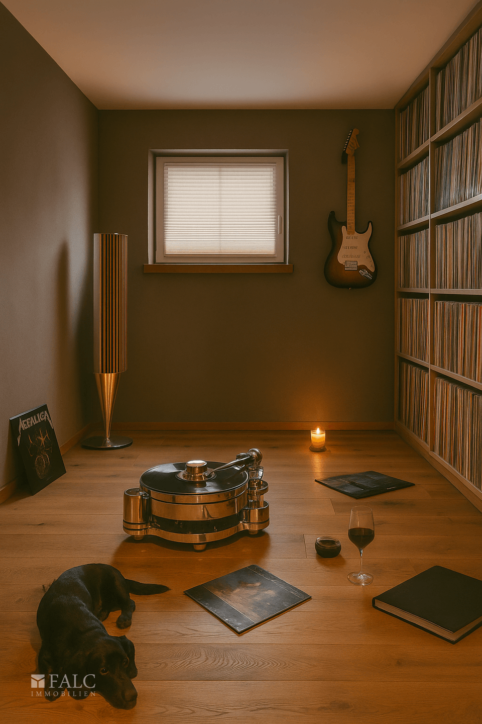 Musikzimmer.Einrichtungsbeispiel