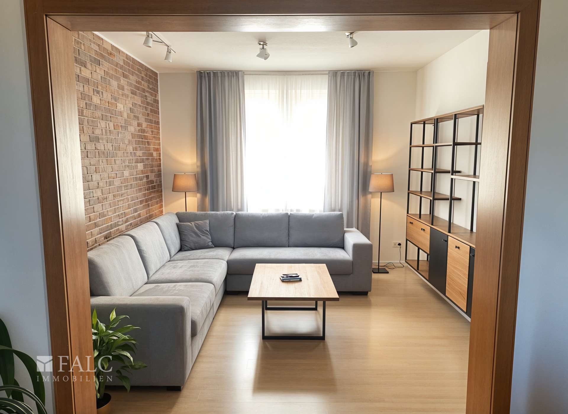 Wohnzimmer EG - (KI generiert)