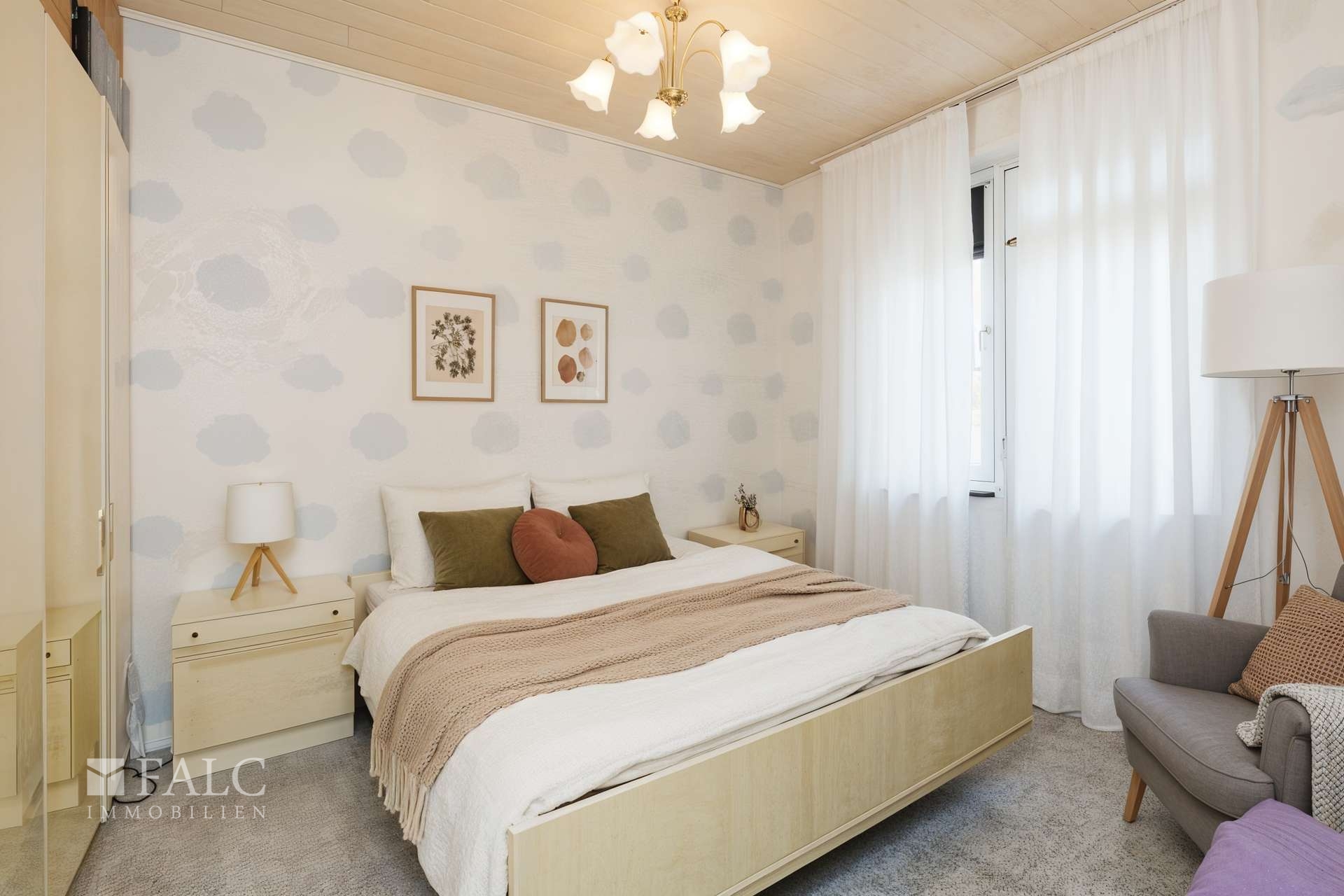 Wohnung 1. OG - Schlafzimmer - (KI generiert)