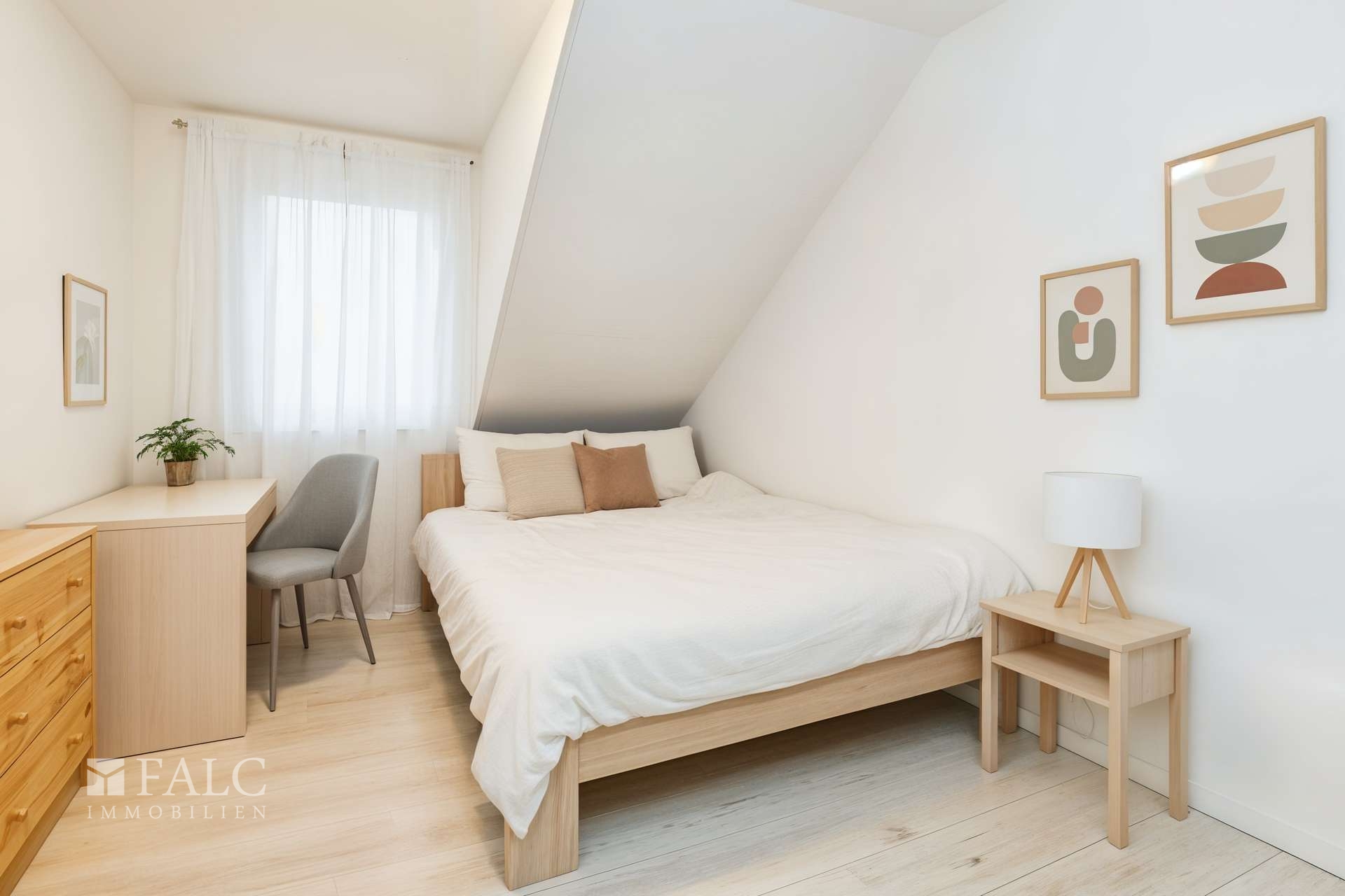 Wohnung 4. OG - Schlafzimmer - (KI generiert)