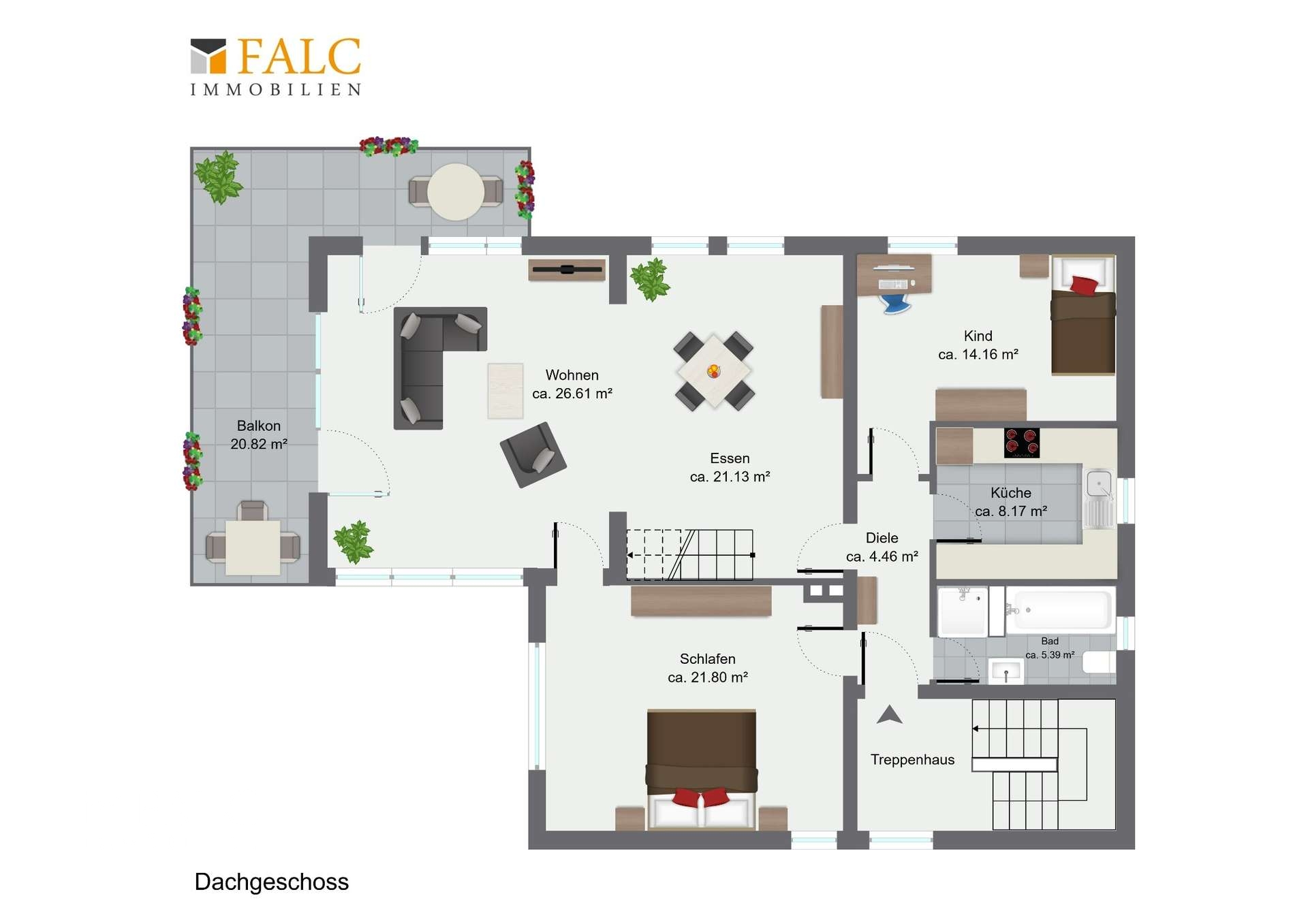 Grundriss Dachgeschoss