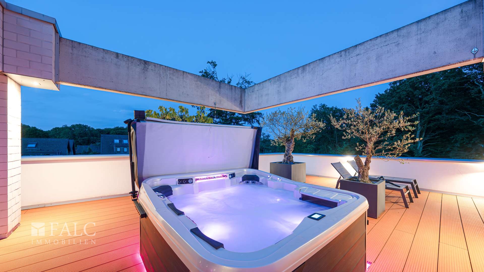 Whirlpool_Dach_Nachts