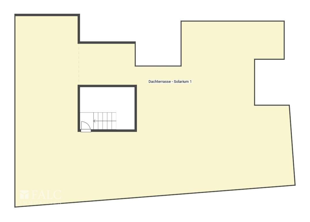 Grundriss - Dachterrasse 