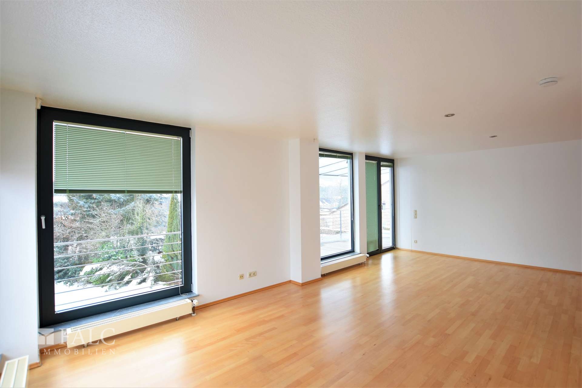 Blick vom Wohnbereich