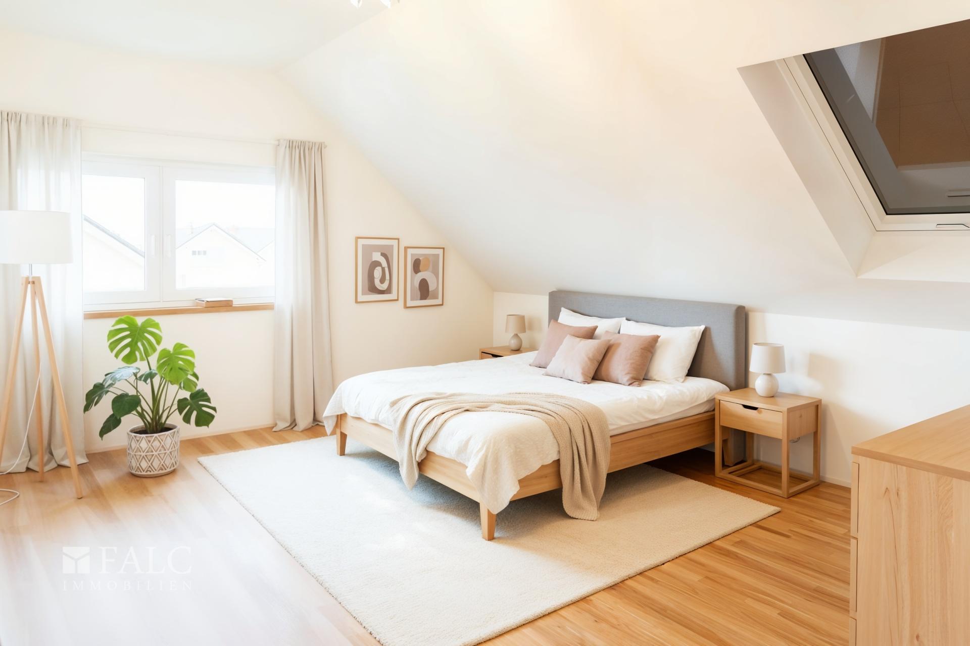 Einrichtungsbeispiel Schlafzimmer