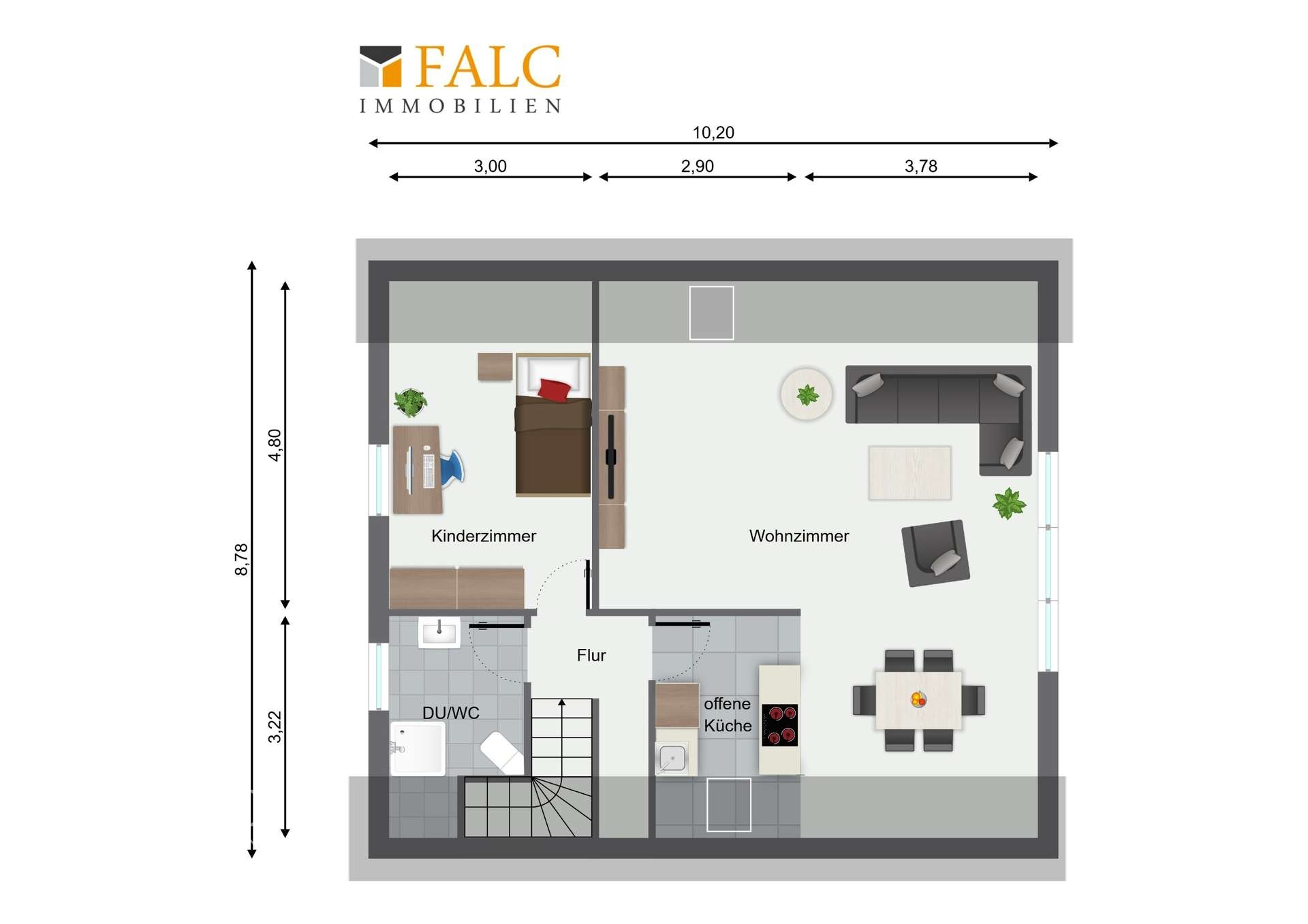 Dachgeschoss Nebenhaus