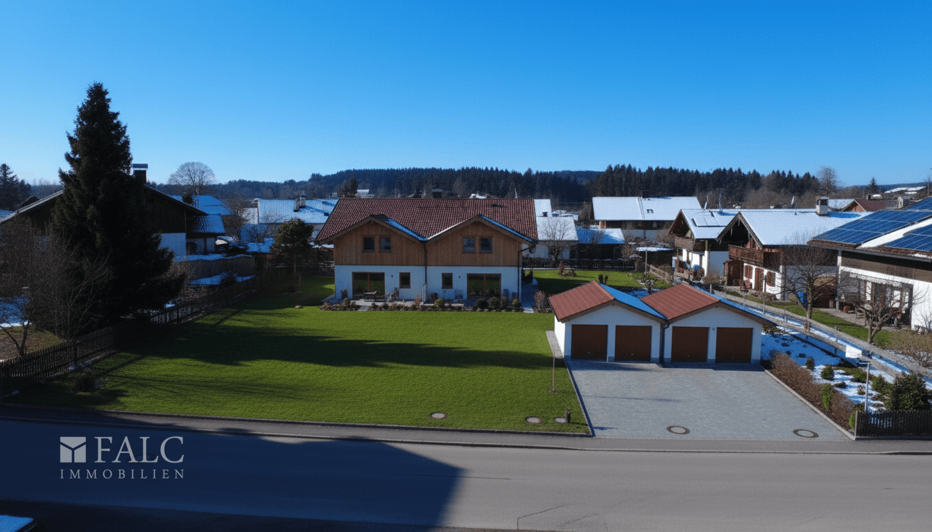 Beispiel Bebauung KI-generiert