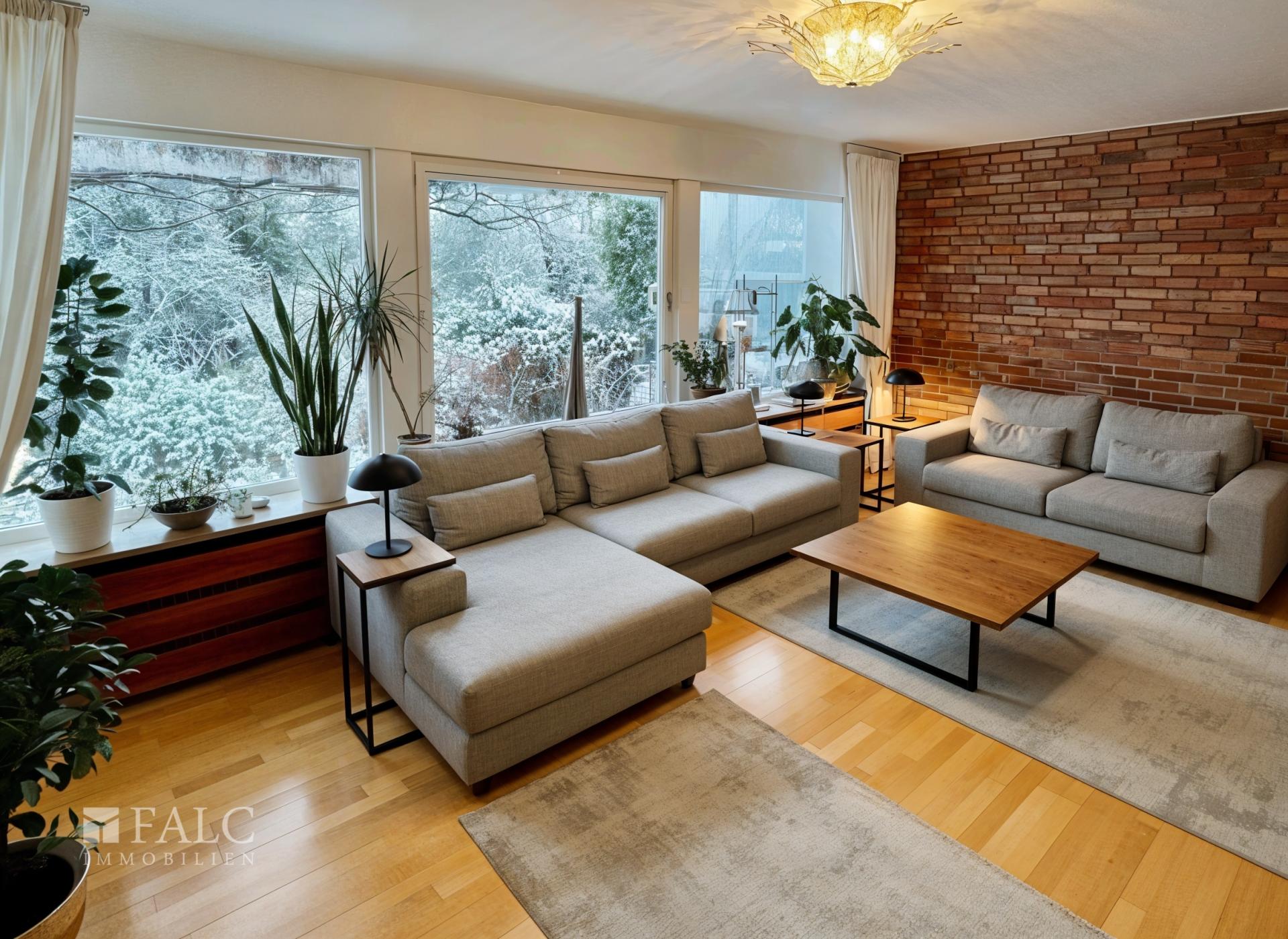 Wohnzimmer - (KI generiert)