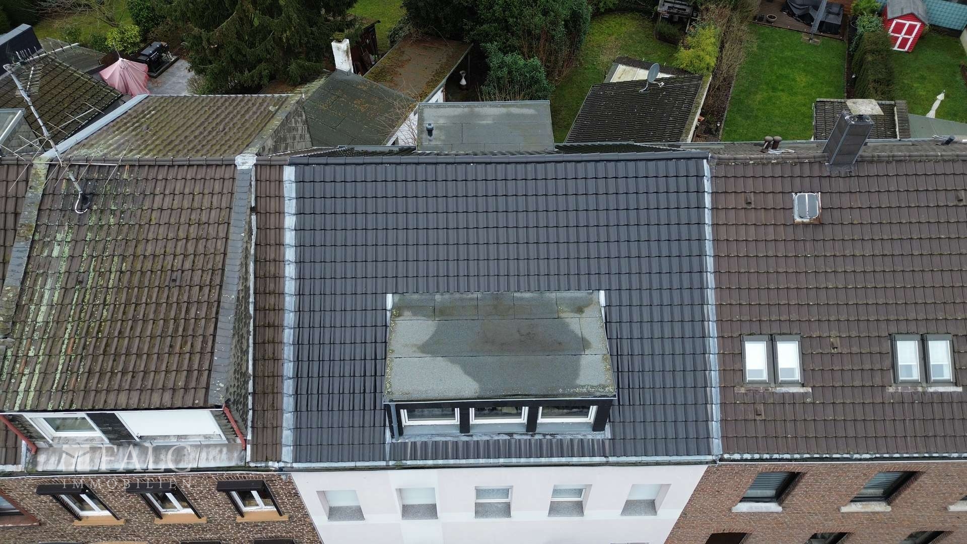 Dach Ansicht Straße