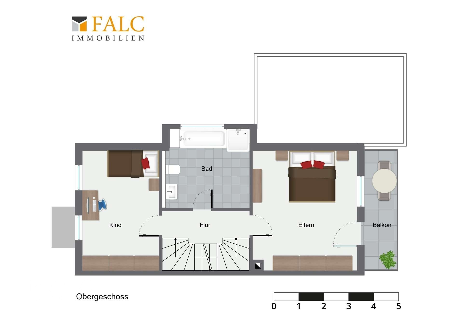 Grundriss Obergeschoss