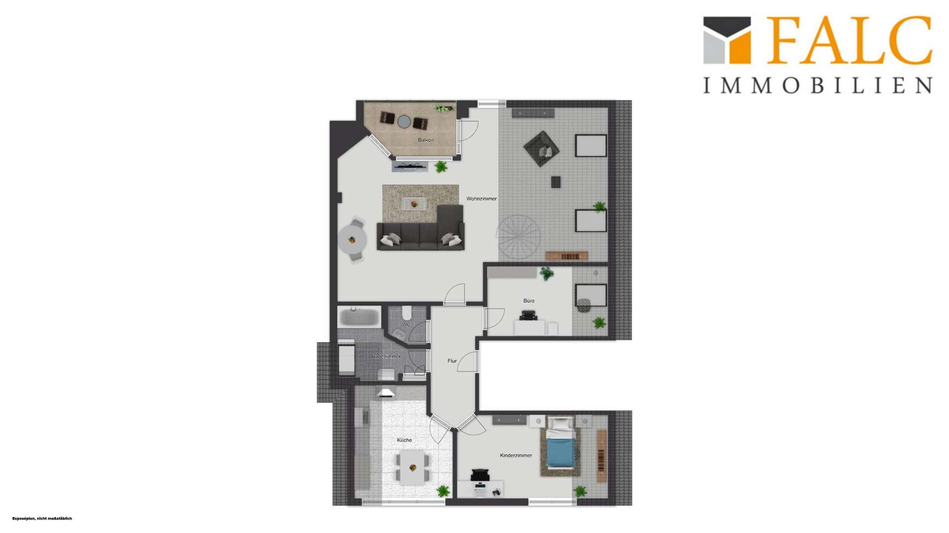 Grundriss 3. Obergeschoss