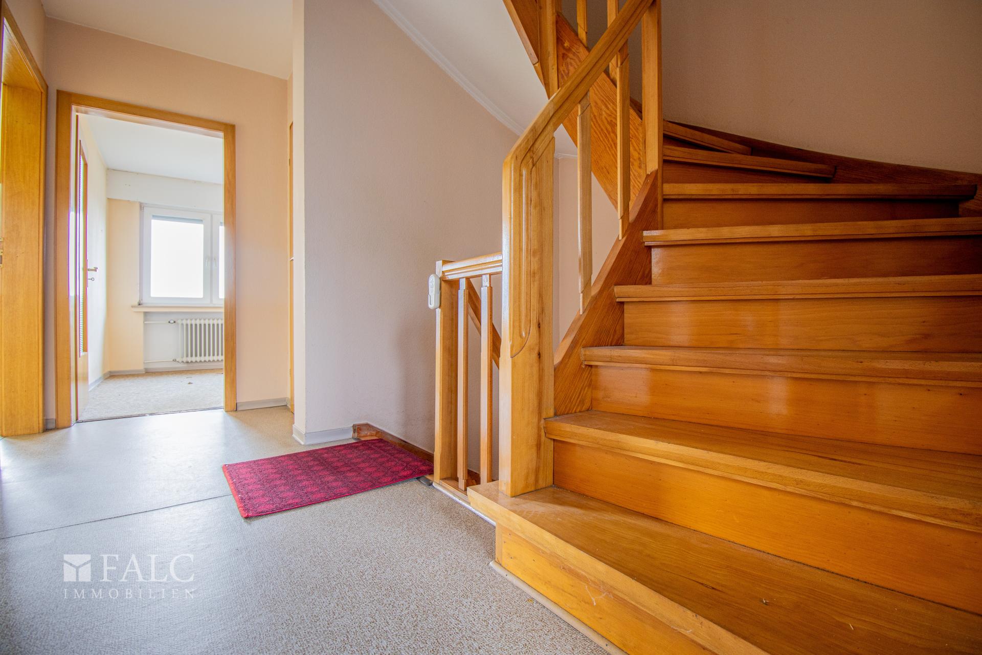 Freundliches Treppenhaus