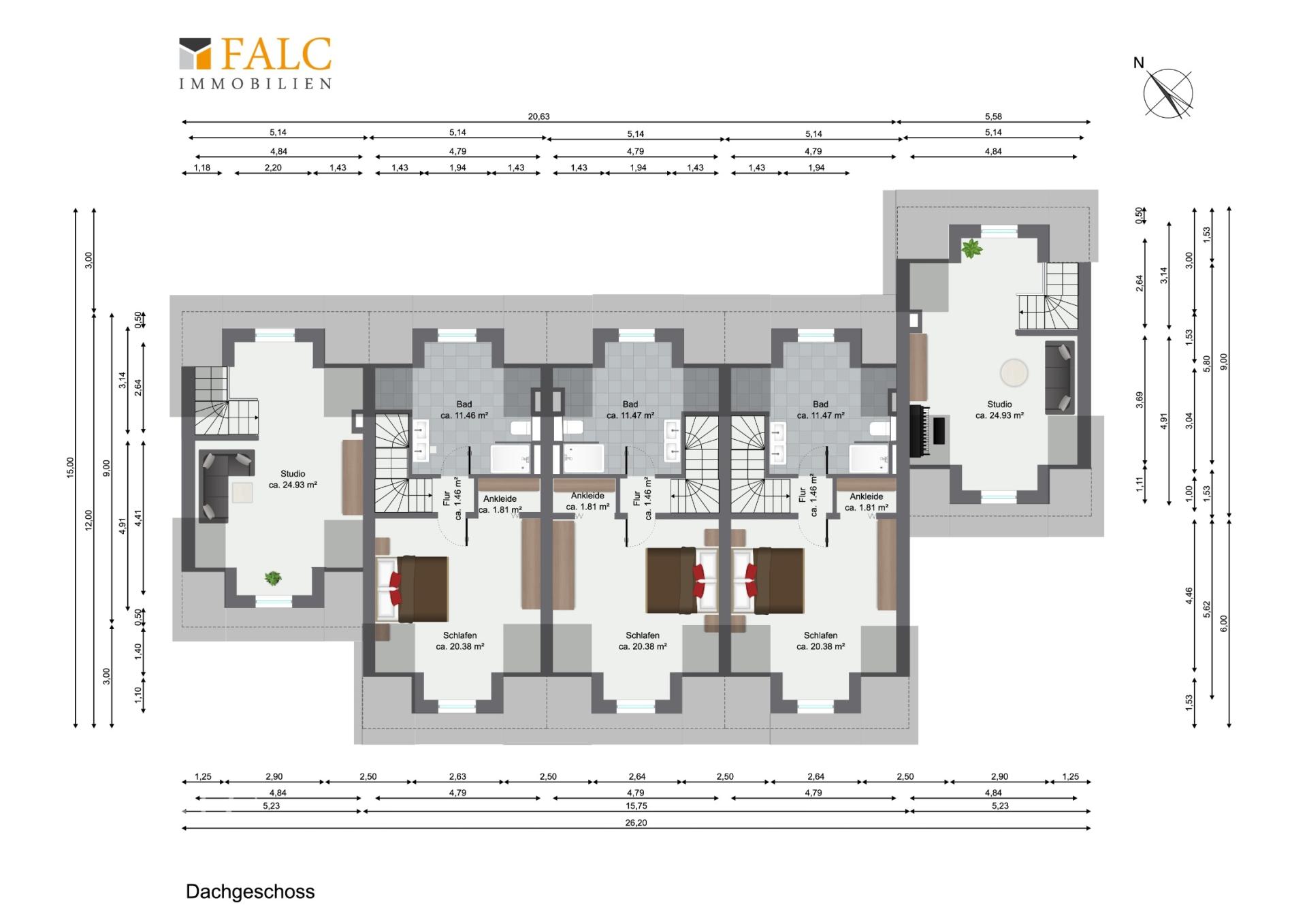 Grundriss Dachgeschoss