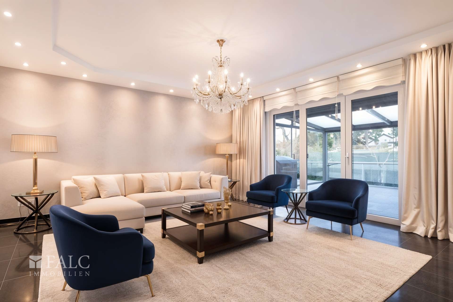 Wohnzimmer - (KI generiert)