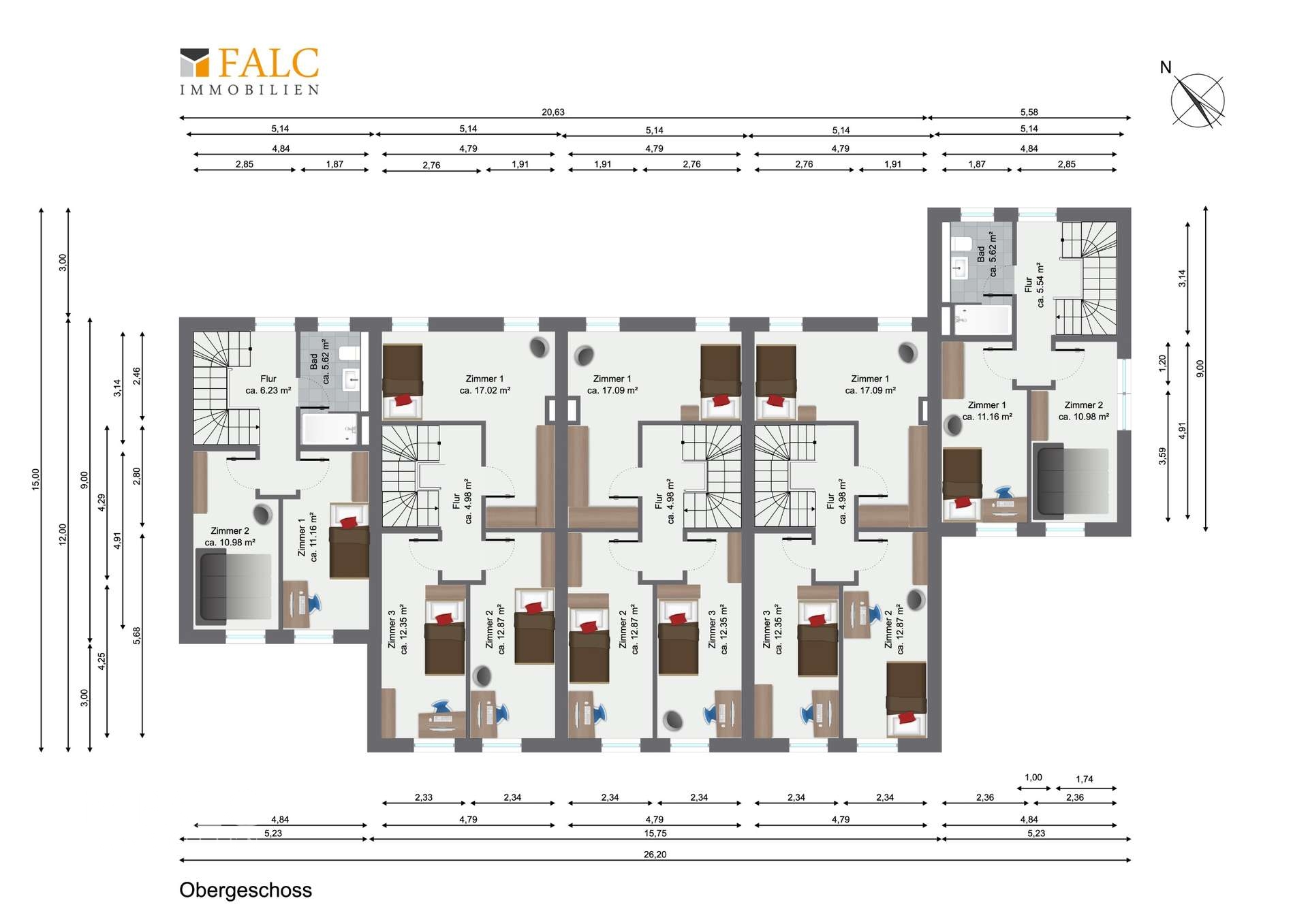 Grundriss Obergeschoss