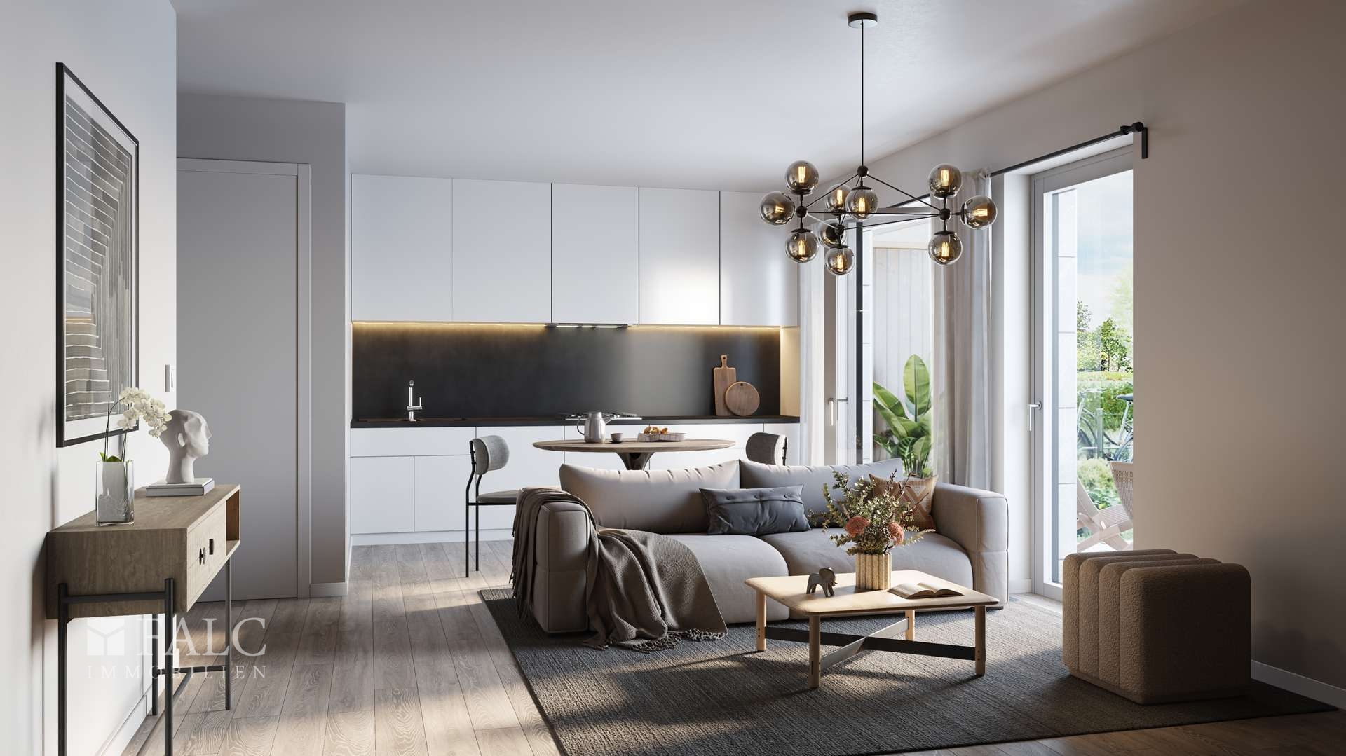 Einrichtungsbeispiel Küche