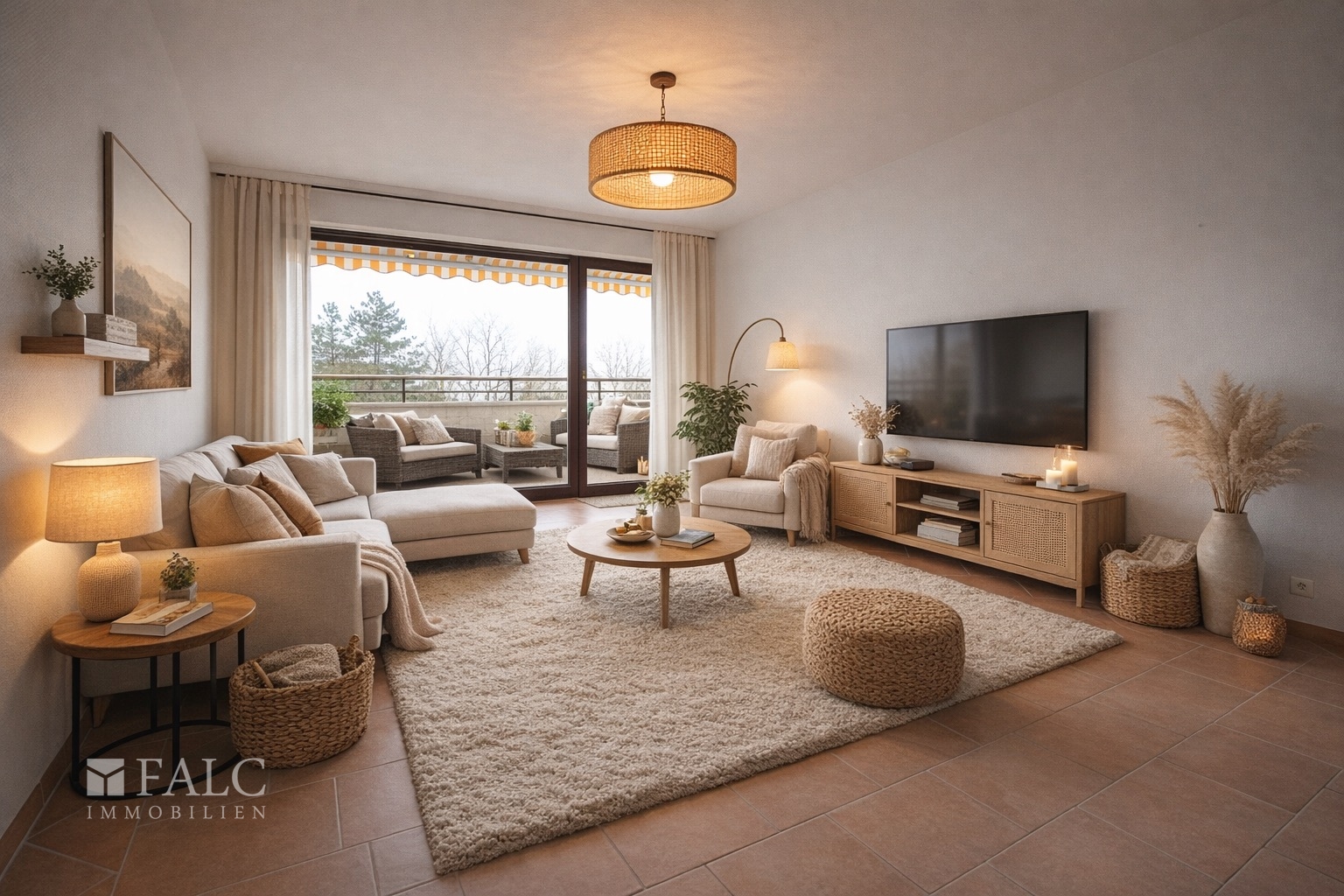 Wohnzimmer Einrichtungsbeispiel