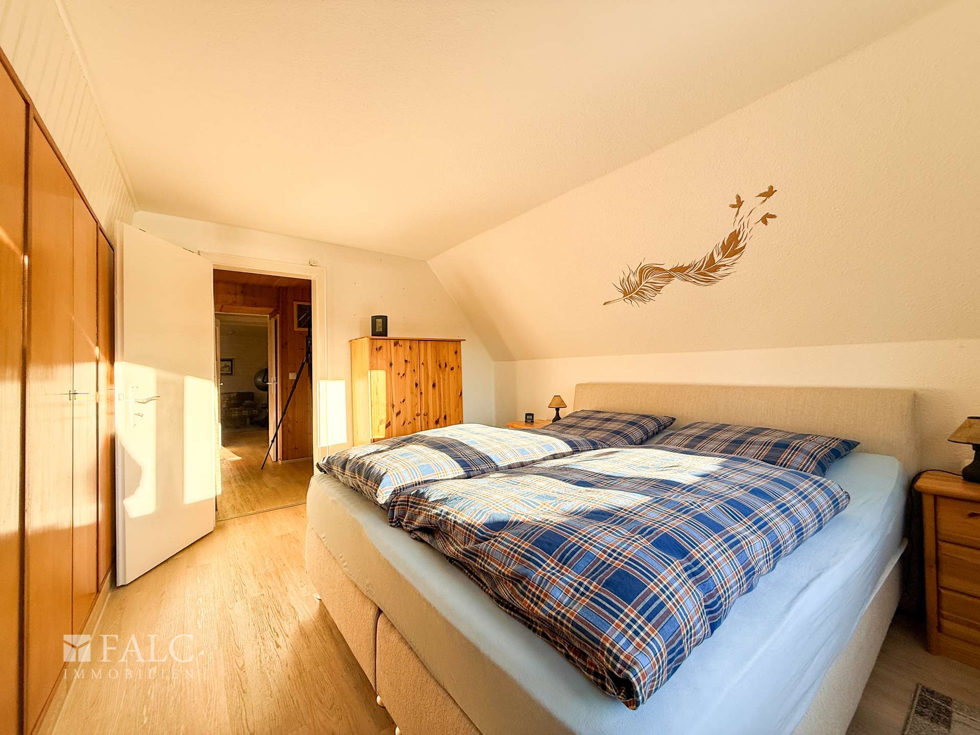 Schlafzimmer Dachgeschoss