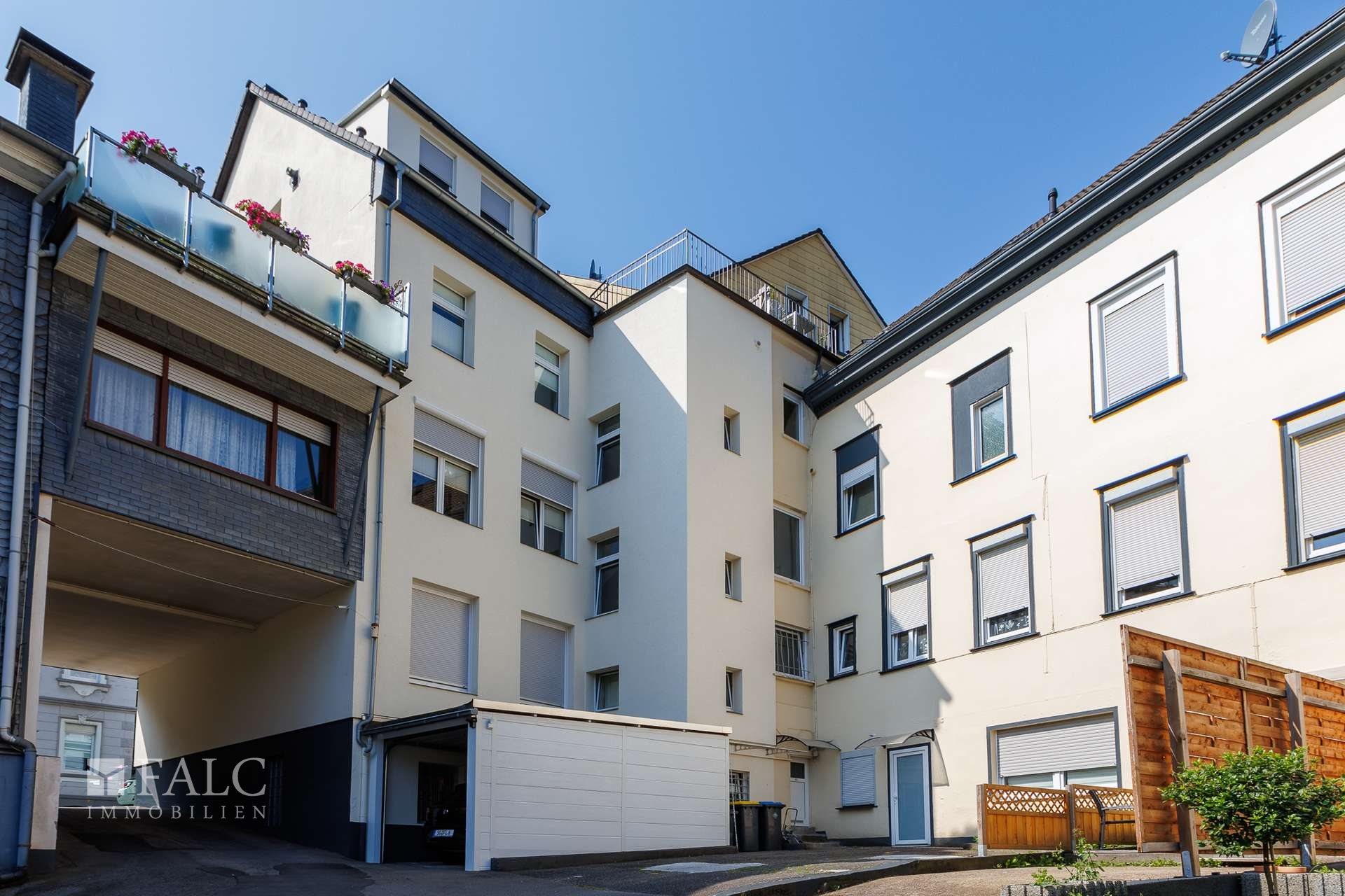 Hausansicht Innenhof