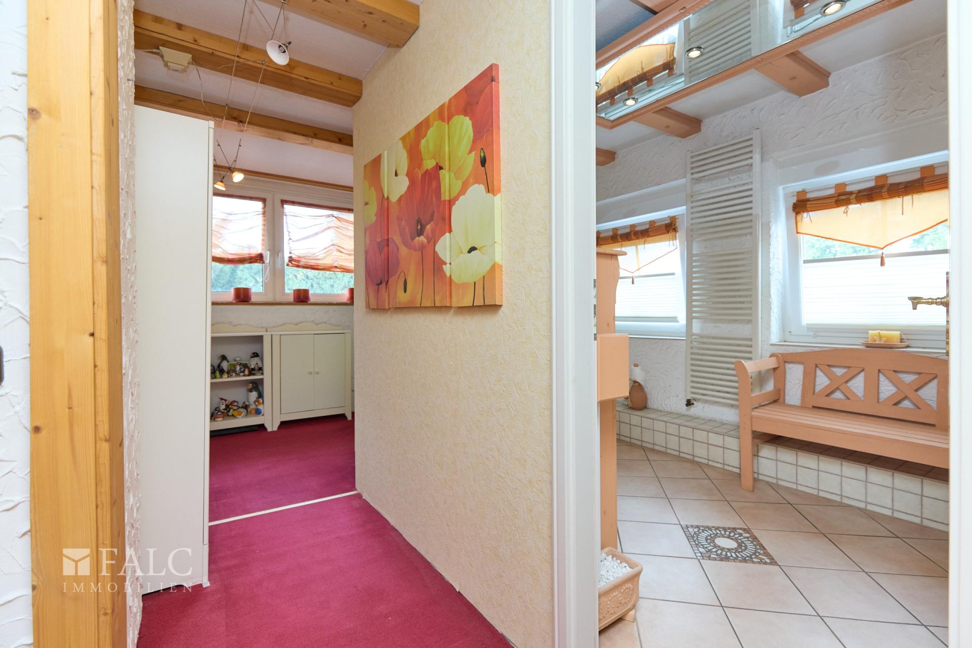 Ansicht Flur / Bad HS 2